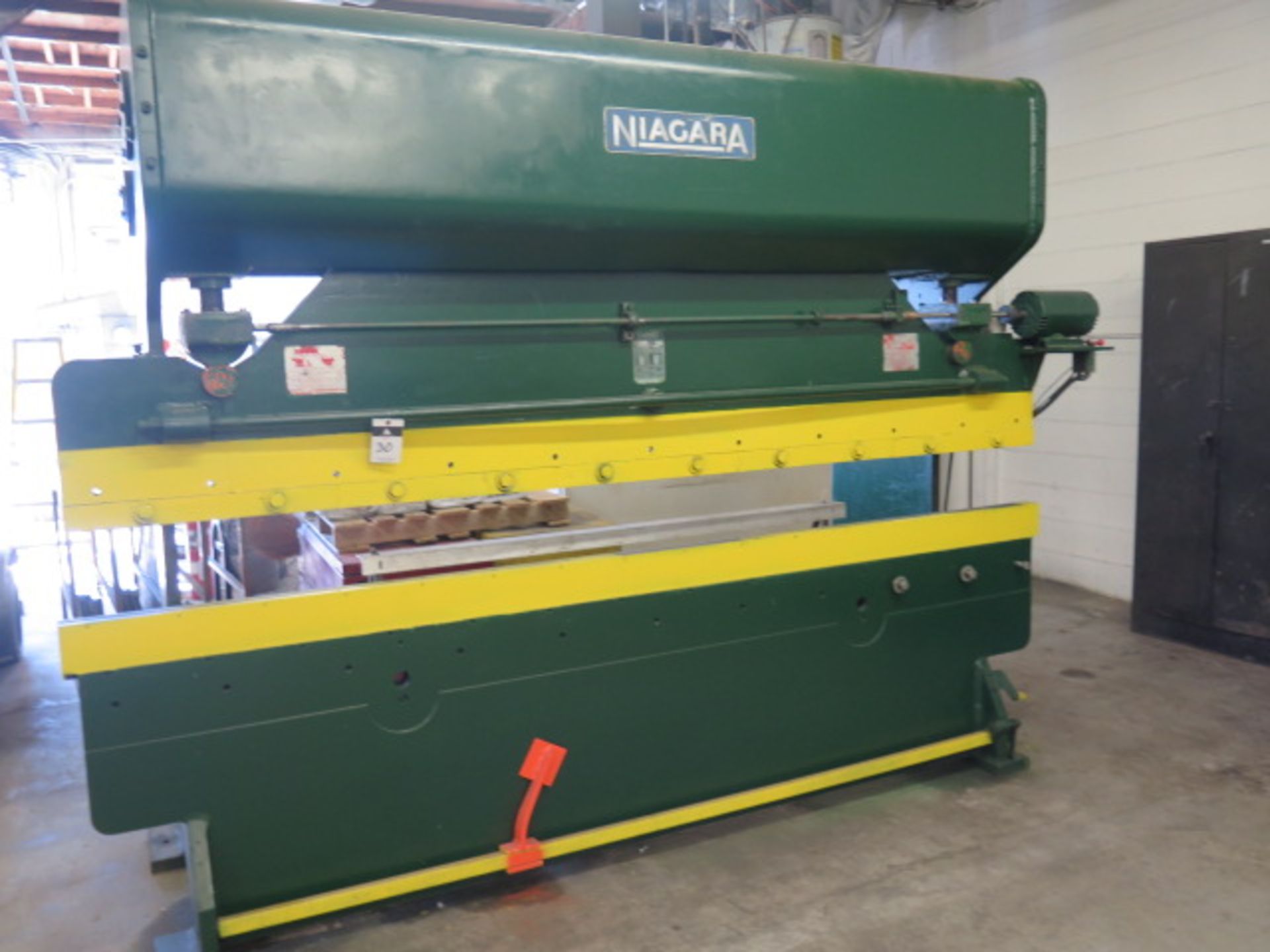 Niagara 50-8-10 50 Ton x 10’ Press Brake s/n 30047 w/ 125” Bed Length, 3” Stroke, 4” Ram Adj., 8 1/