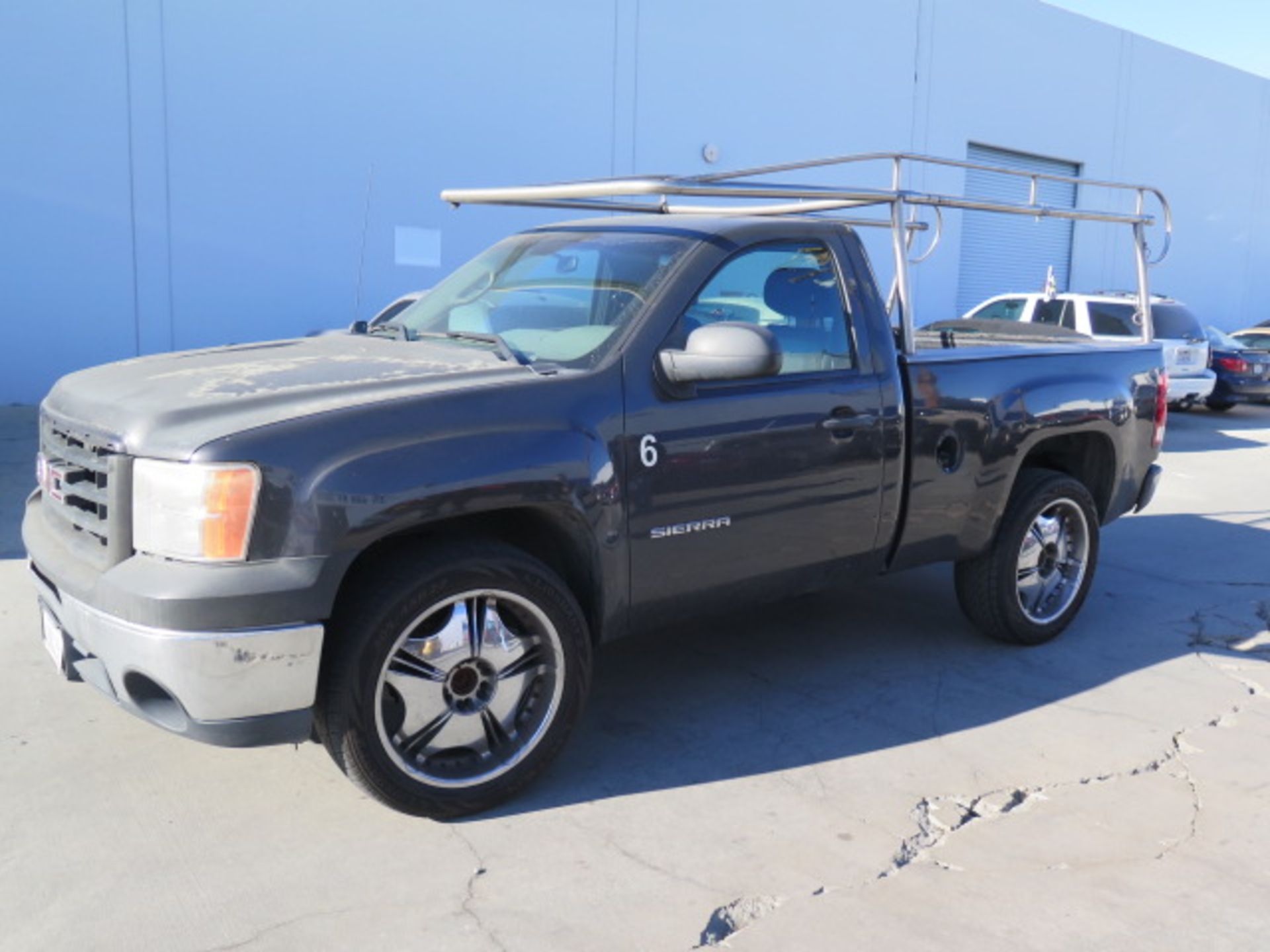 2011 GMC 1500 Sierra Pickup Truck Lisc# 43812B1 w/ Gas Engine, Automatic Trans, AC, Stainless