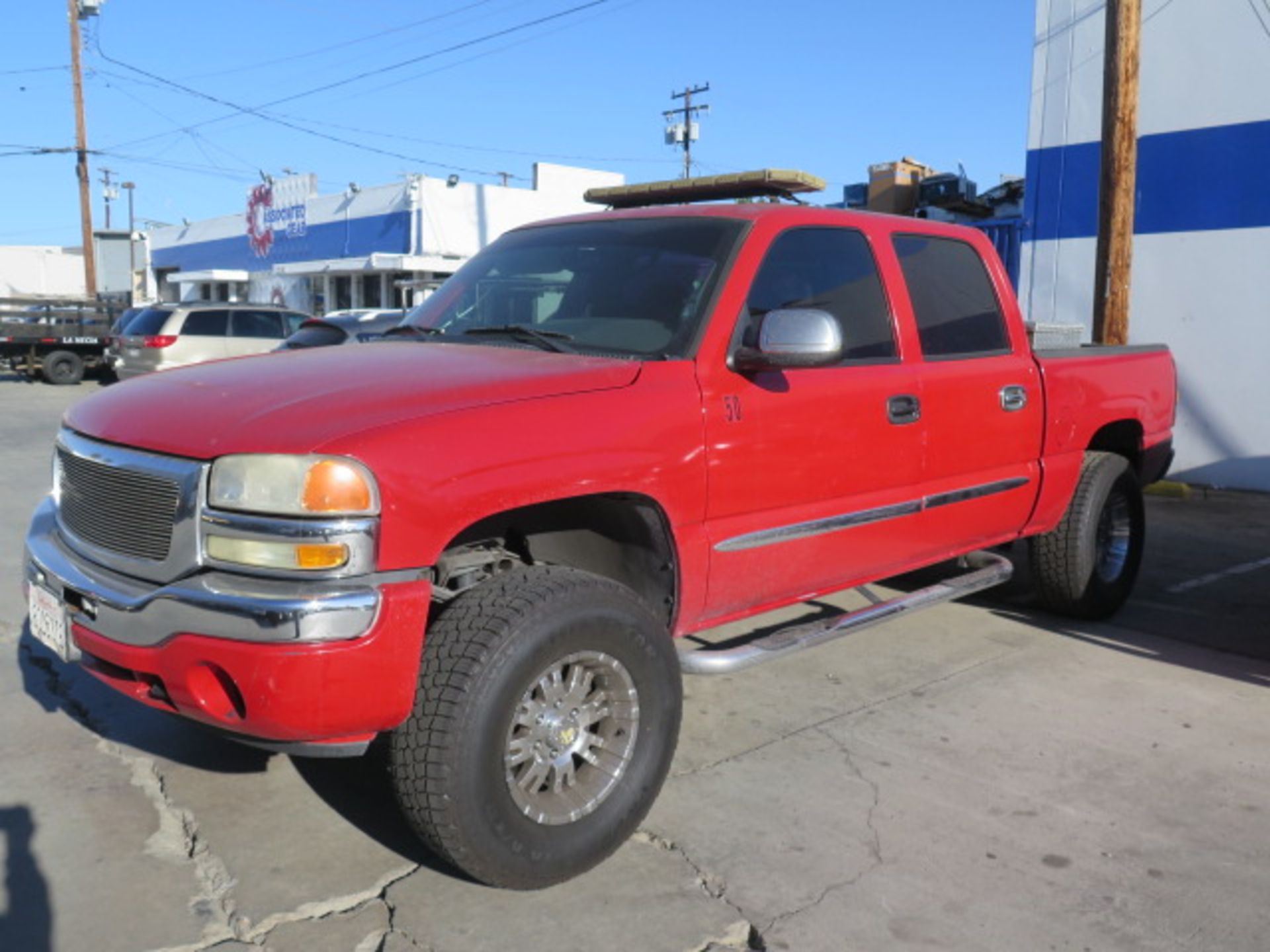 2007 GMC 1500 Sierra Crew Cab Pickup Truck Lisc# 8G25378 w/ Gas Engine, Automatic Trans, Power