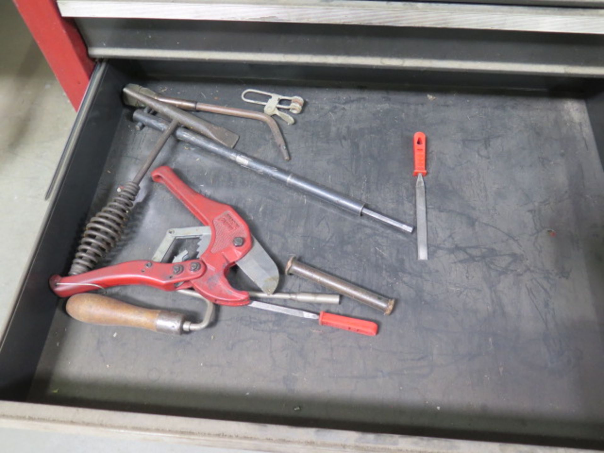 Homac Roll-A-Way Tool Box w/ Misc Tools - Image 12 of 13