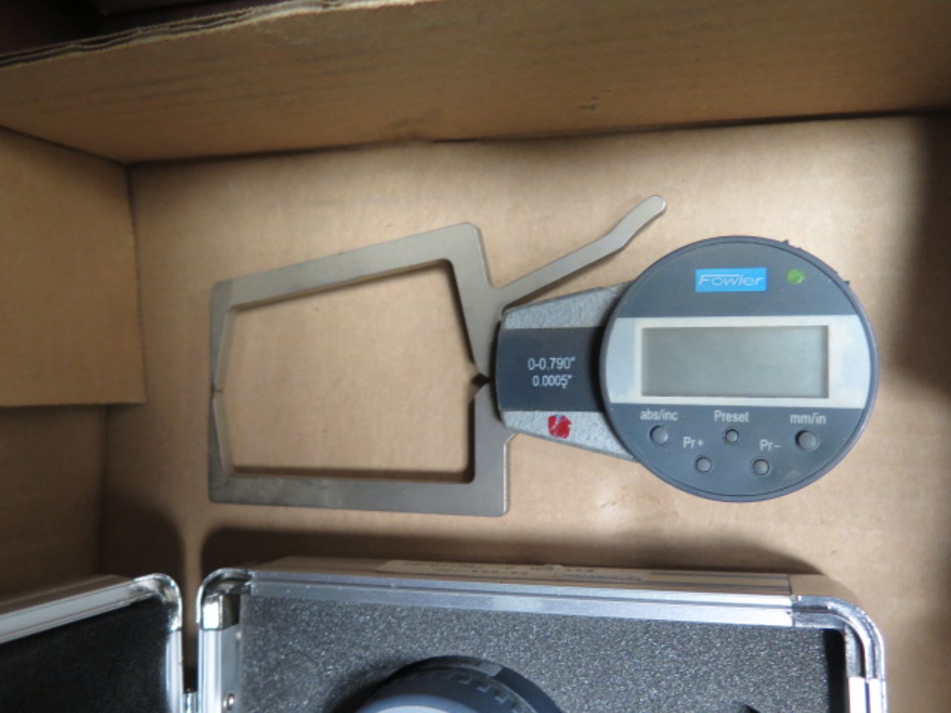 Fowler 0-.79” Digital OD Caliper Gages (2) - Image 3 of 3