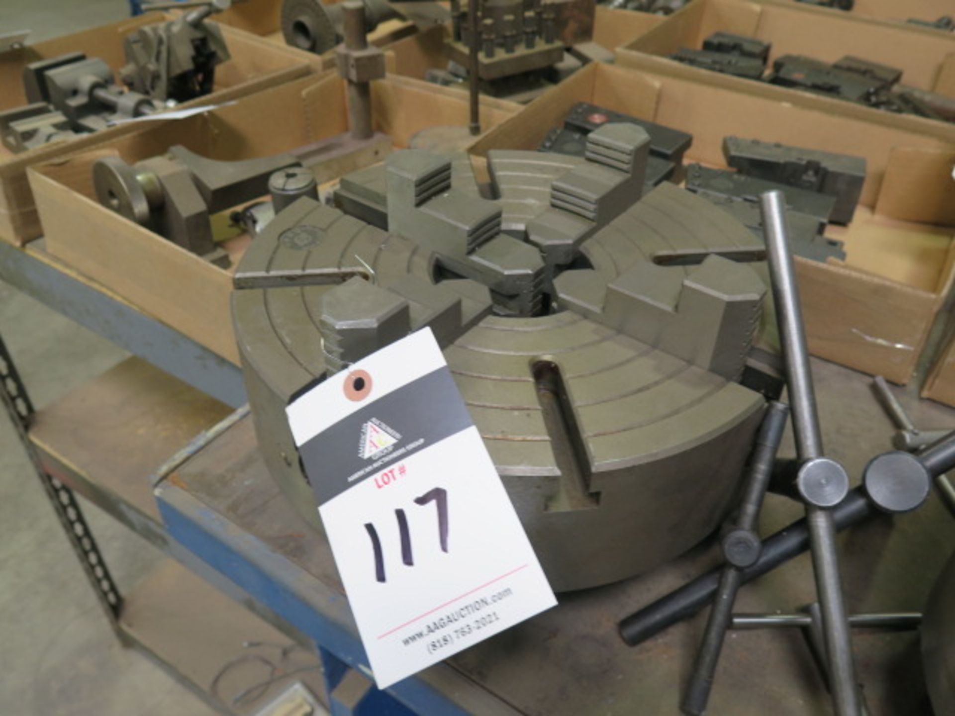 12.5” 4-Jaw Chuck