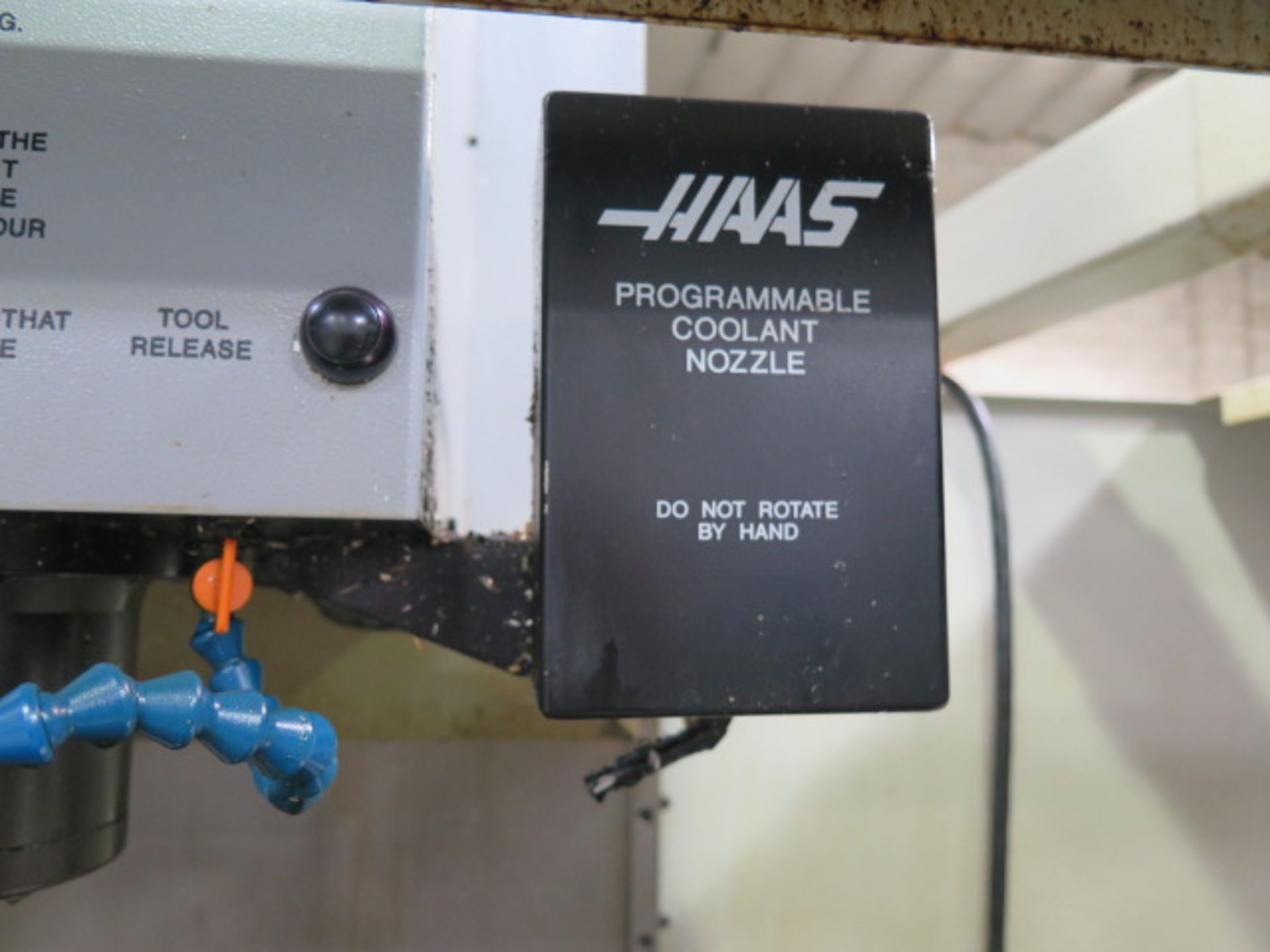 1995 Haas VF-4 4-Axis CNC Vertical Machining Center s/n 5900 w/ Haas Controls, 20-Statioon ATC, - Image 7 of 17