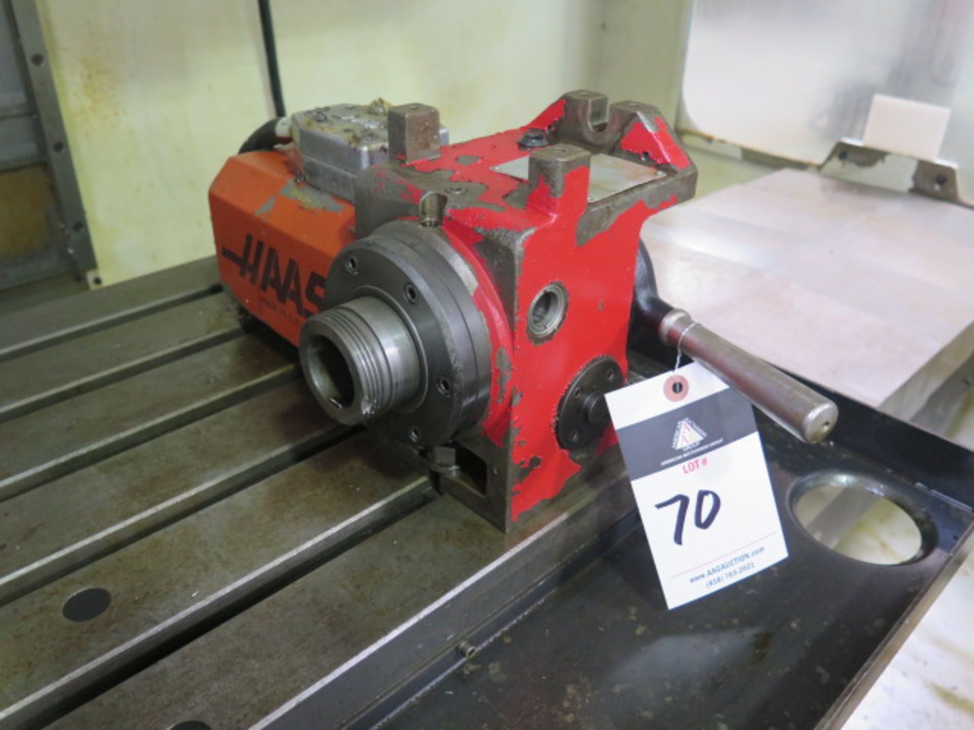 Haas HA5C 4th Axis 5C Rotary Head