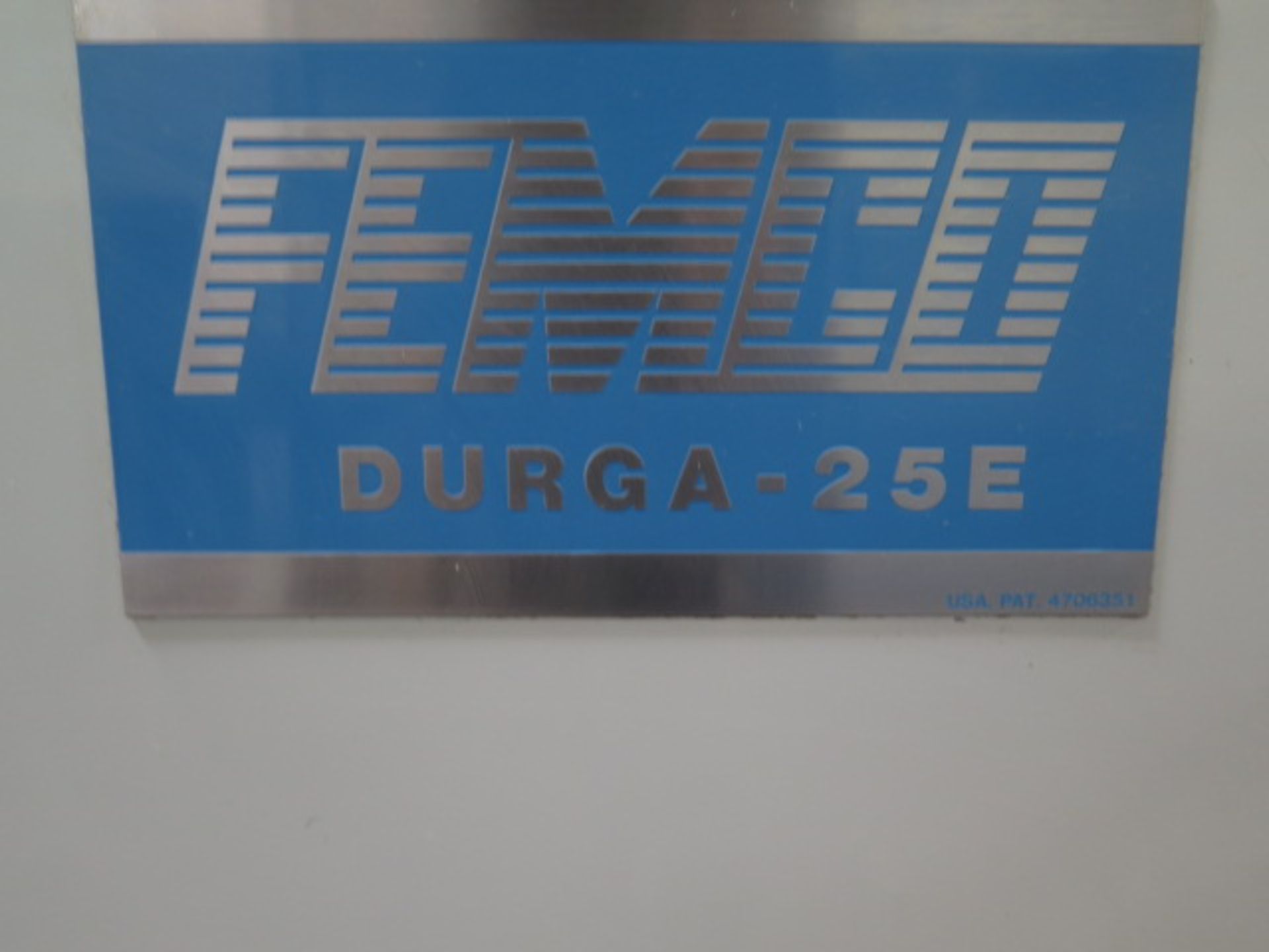 1996 Femco Durga-25E CNC Turning Center s/n L5E275 w/ Fanuc Series 0-T Controls, Tool Presetter, - Image 12 of 14