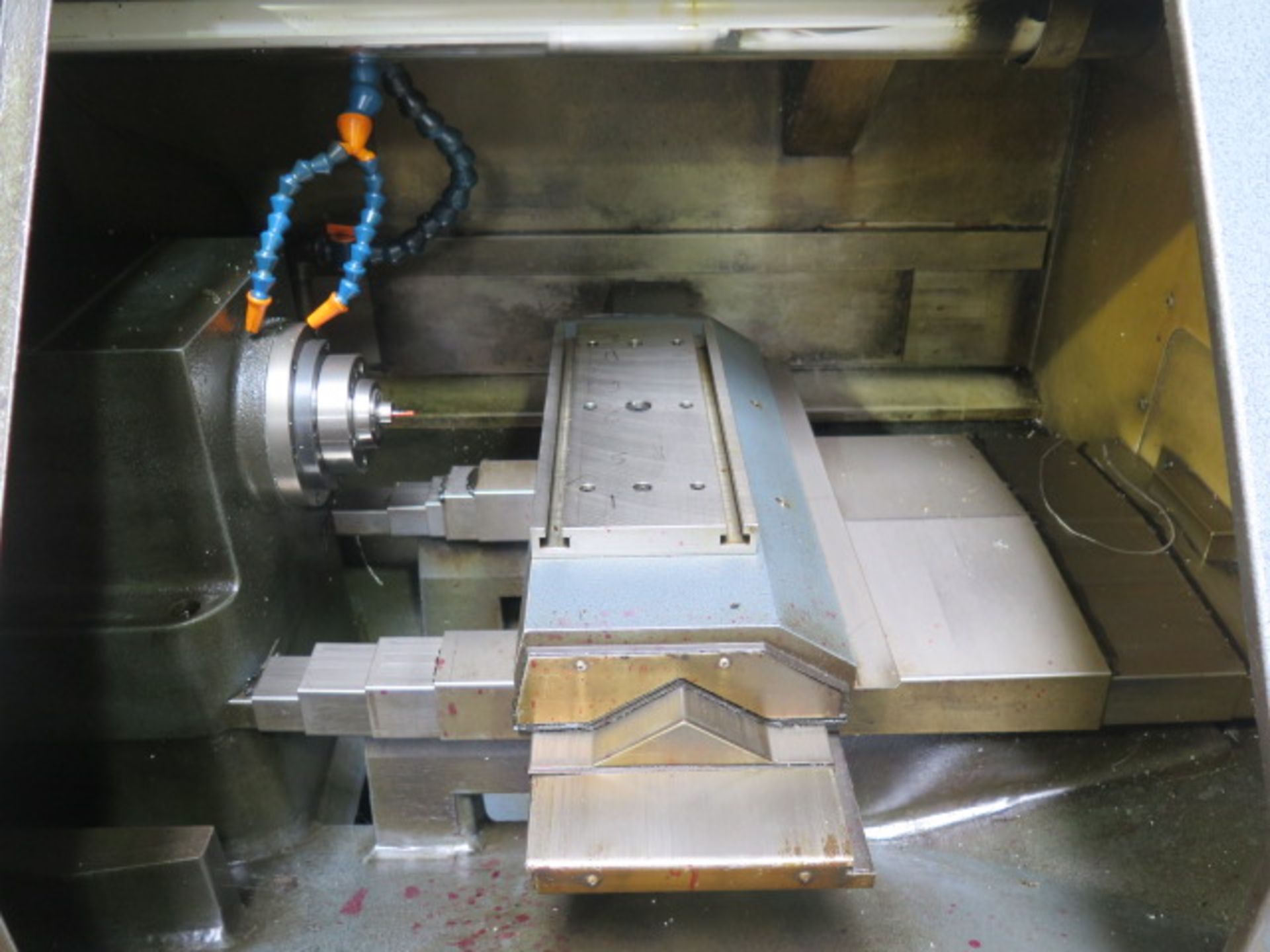 Upgrade Technologies Compac GT-27 CNC Cross Slide Lathe s/n DE512135B w/ Fagor Controls, 5C Spindle, - Image 4 of 10