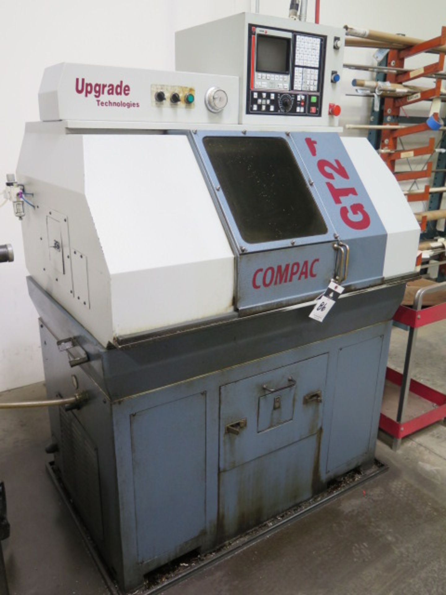 Upgrade Technologies Compac GT-27 CNC Cross Slide Lathe s/n DE512135B w/ Fagor Controls, 5C Spindle, - Image 2 of 10