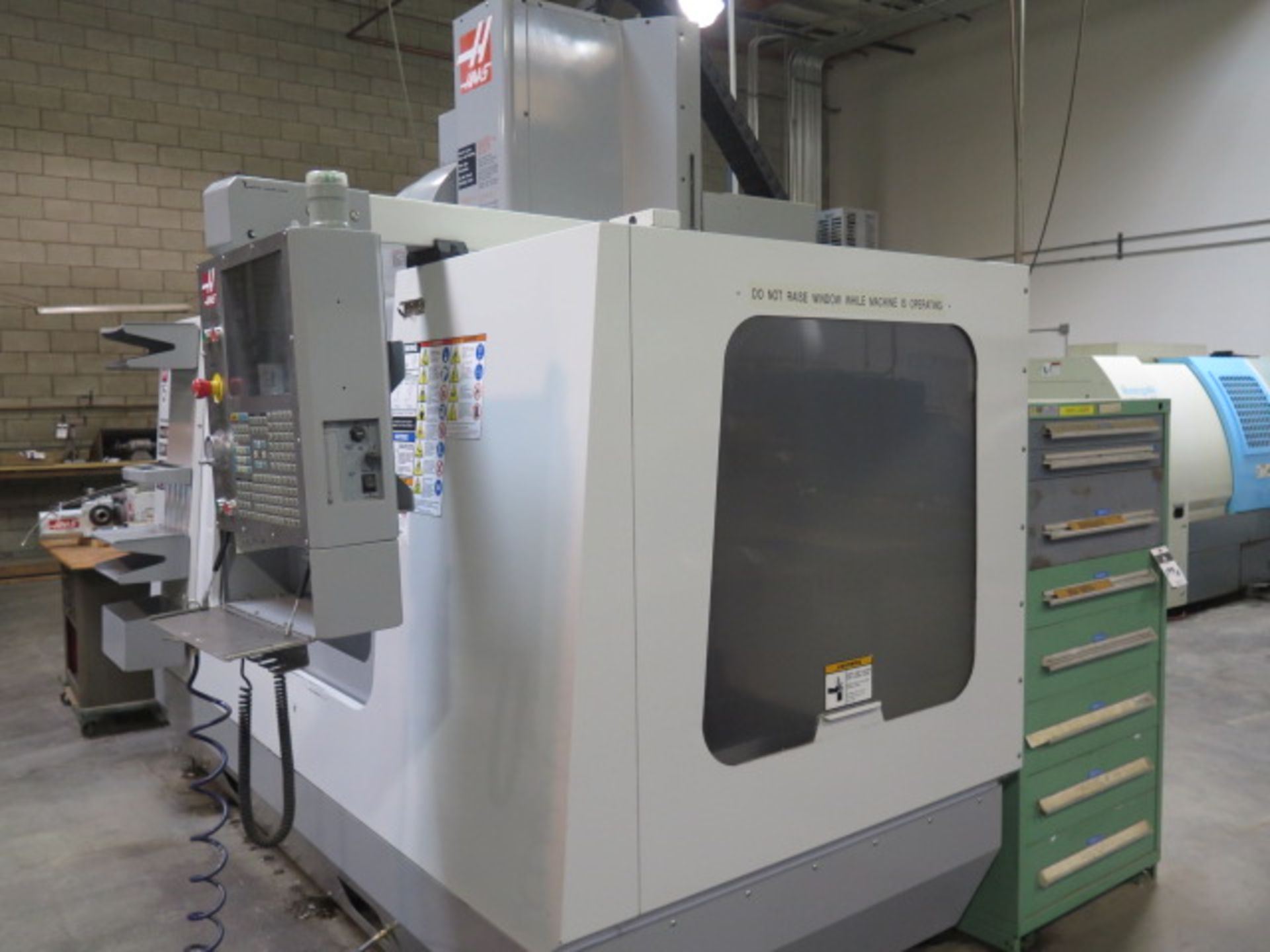 2006 Haas VF-3B 5-Axis CNC Vertical Machining Center s/n 1053329 w/ Haas Controls, Hand Wheel, 24- - Image 3 of 18