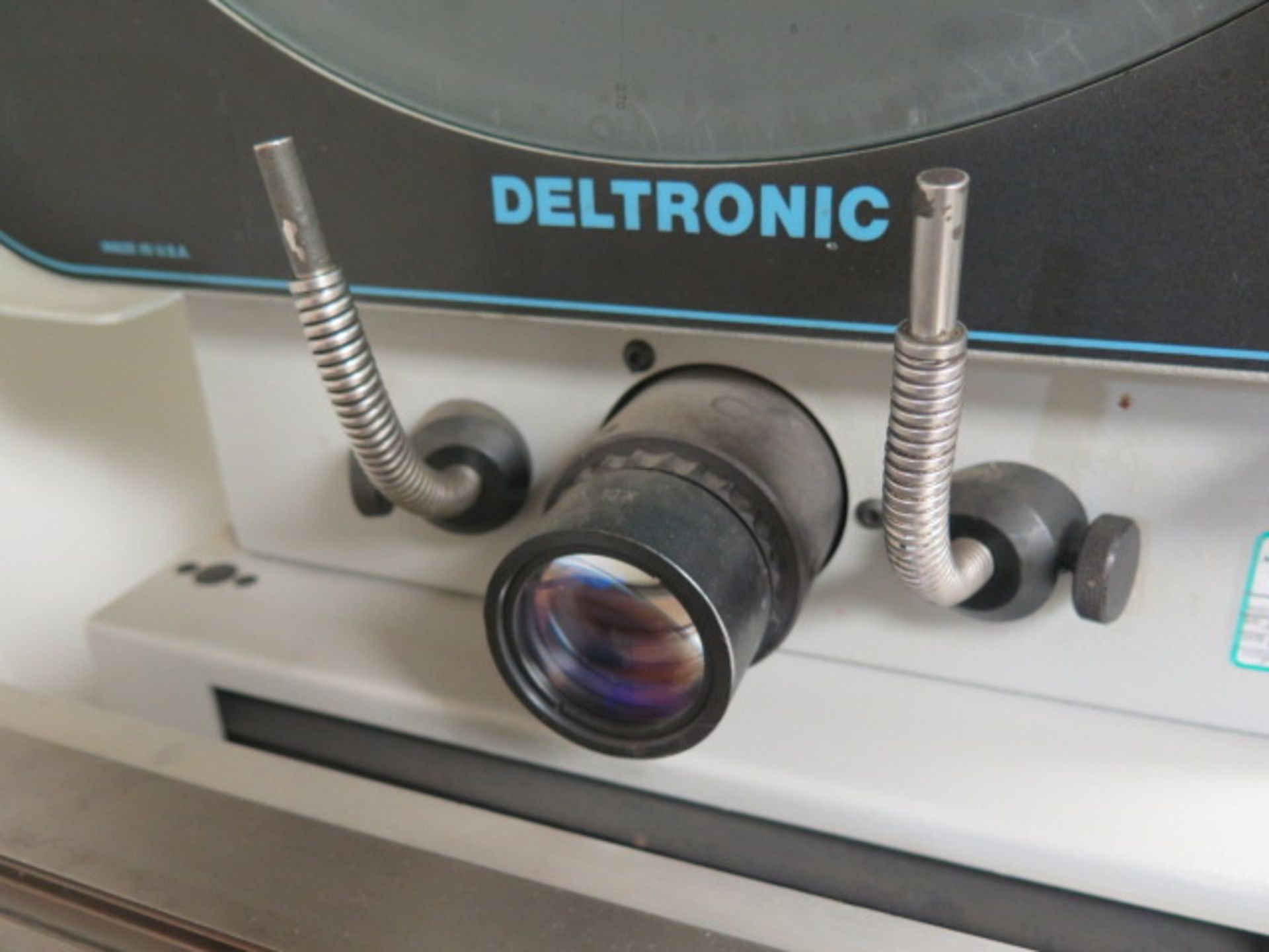 Deltronic DH216MPC5 16” Optical Comparator s/n 389075949 w/ MPC-5 Programmable DRO, Digital - Image 8 of 13