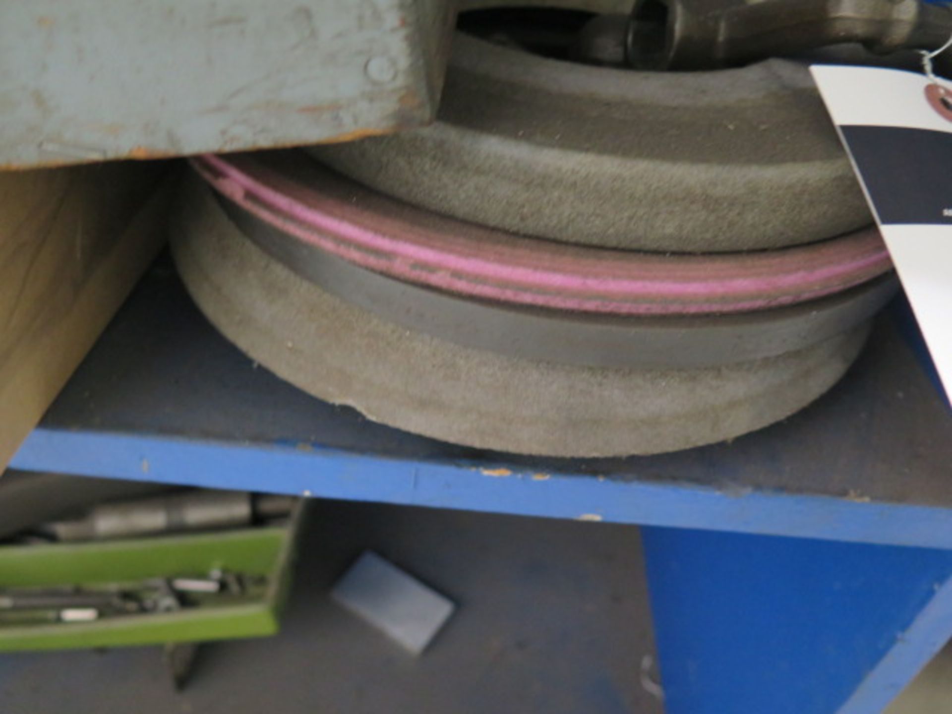 Grinding Wheels and Misc w/ Shelf - Image 2 of 2