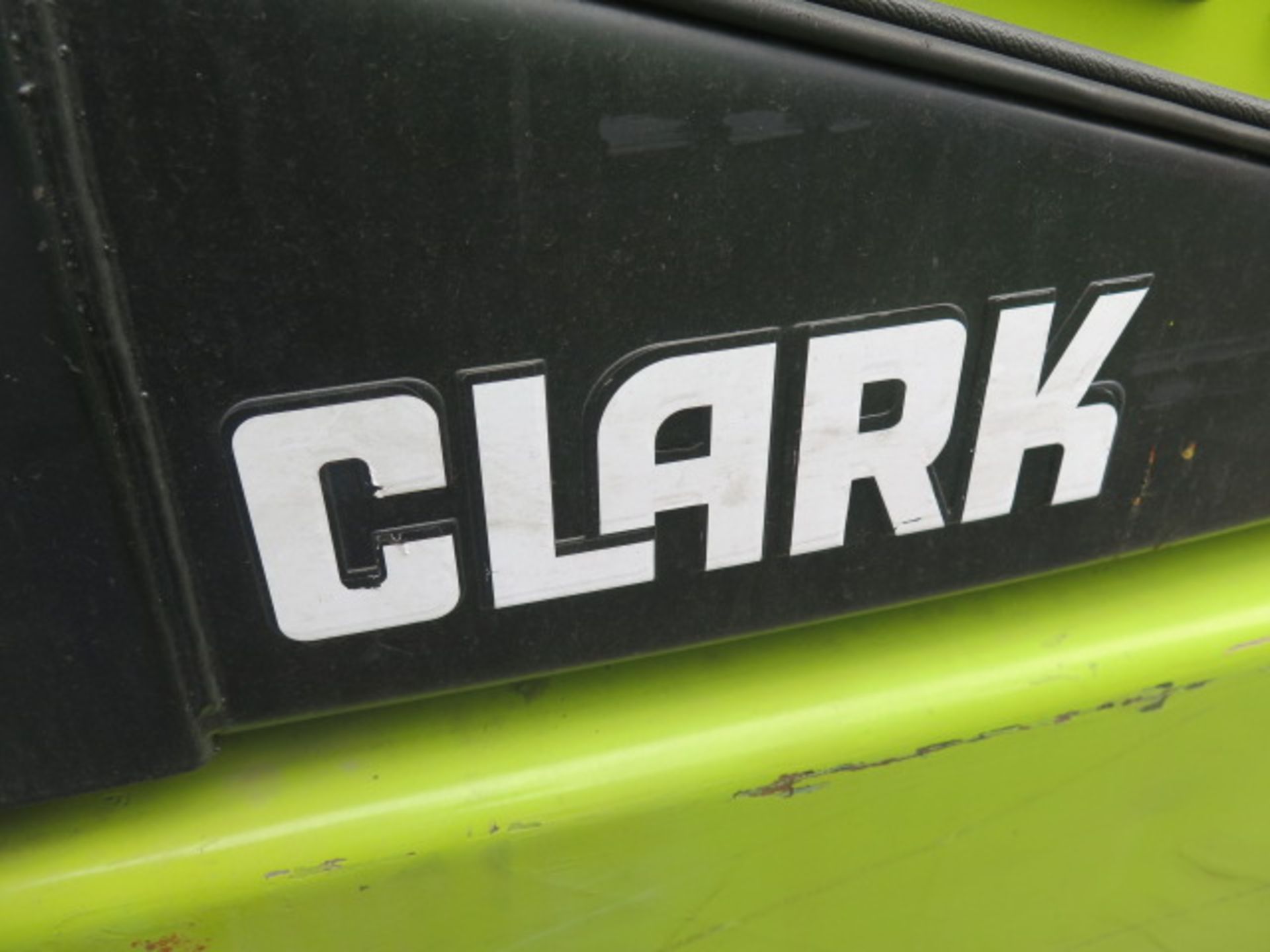 Clark CGC25 5000 Lb Cap LPG Forklift s/n C365L-0167-9521FB w/ 3-Stage Mast, 189” Lift Height, - Image 4 of 11