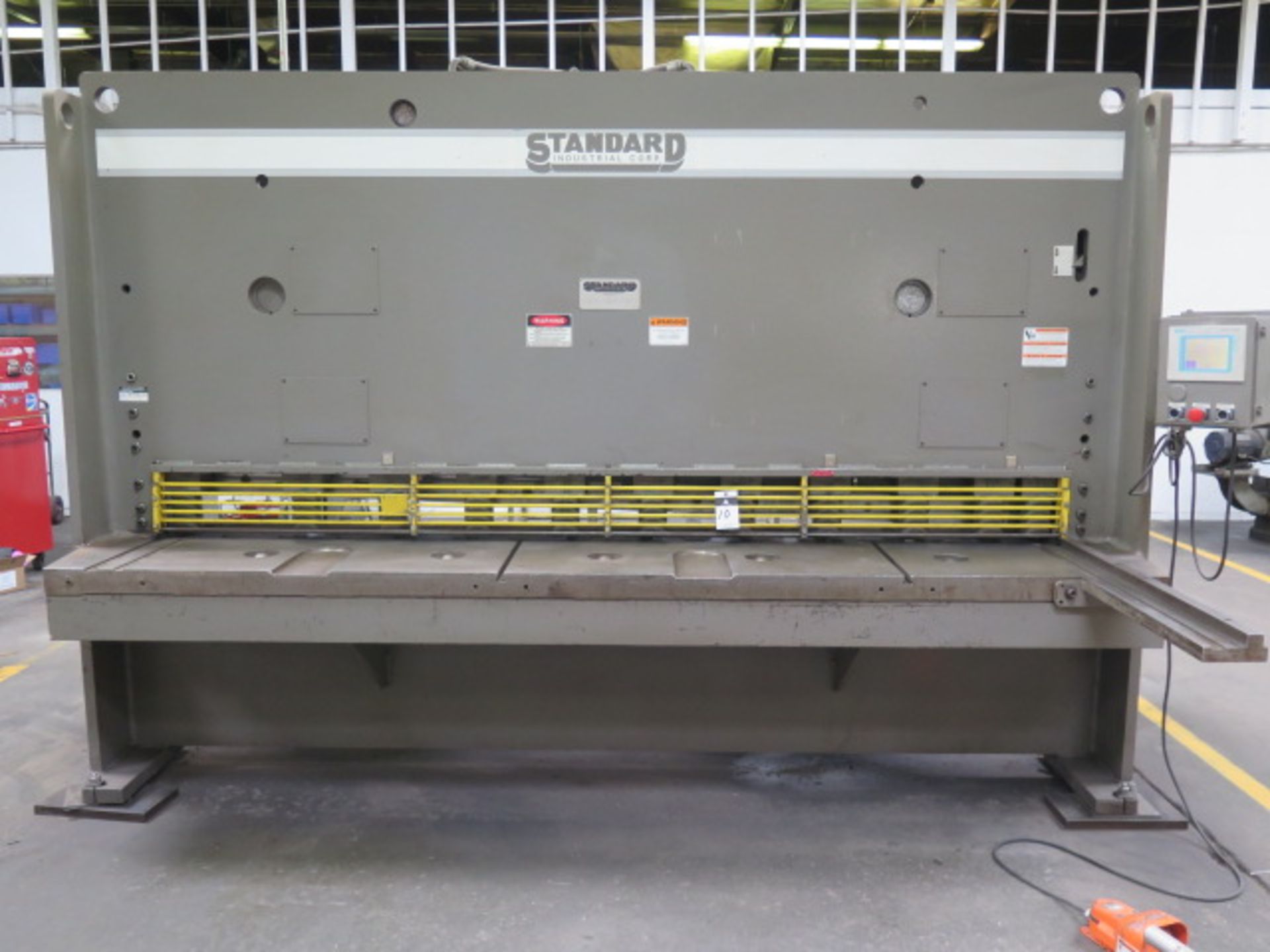 Standard AS500-10 1/2" Cap x 10' Hydraulic Power Shear s/n F10091772 w/ Seimens Simatic Panel