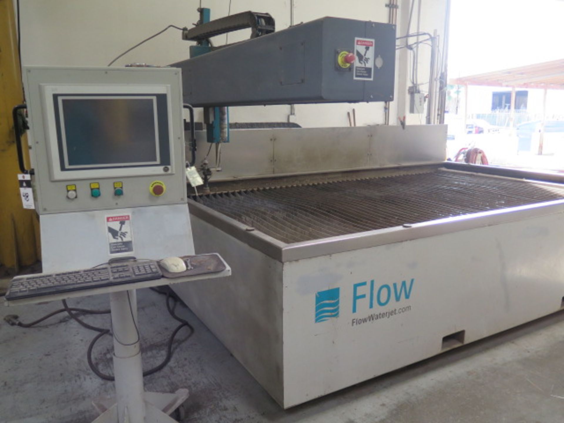 2015 Flow Mach-2 mdl. 3120b CNC Waterjet Contour Machine s/n 150199 w/ Flow CNC Controls, Jet Edge - Image 2 of 18