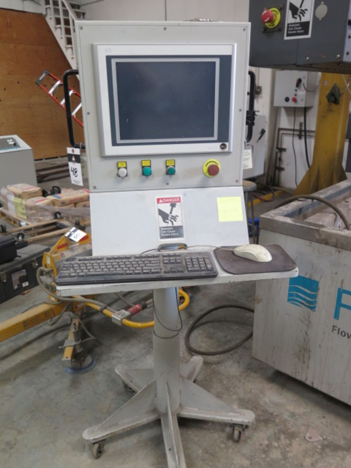 2015 Flow Mach-2 mdl. 3120b CNC Waterjet Contour Machine s/n 150199 w/ Flow CNC Controls, Jet Edge - Image 15 of 18