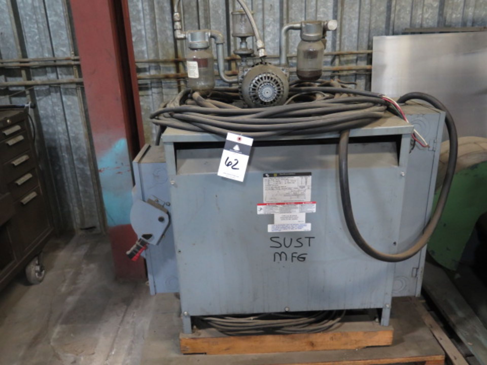 Square-D 75kVA Transformer 480/240