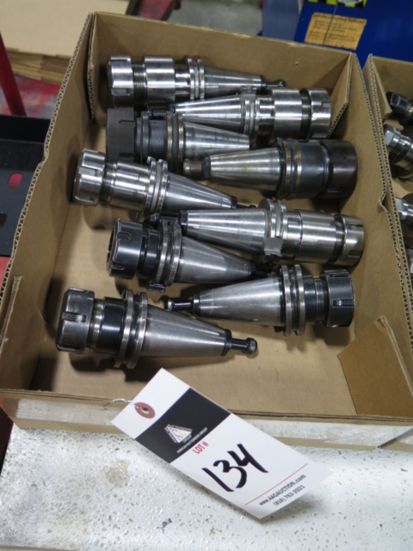 CAT-40 Taper Collet Chucks (9)