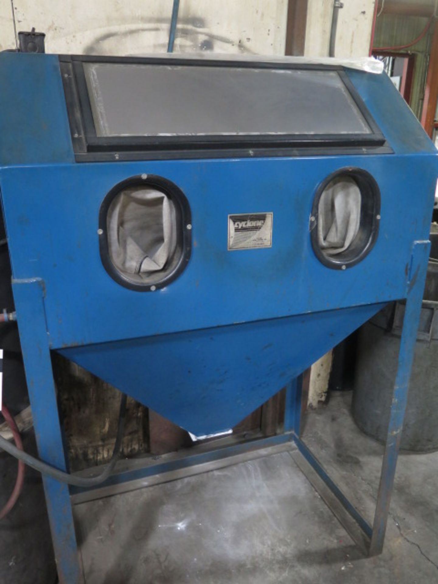 Cyclone Dry Blast Cabinet w/ Dust Collector - Image 2 of 3