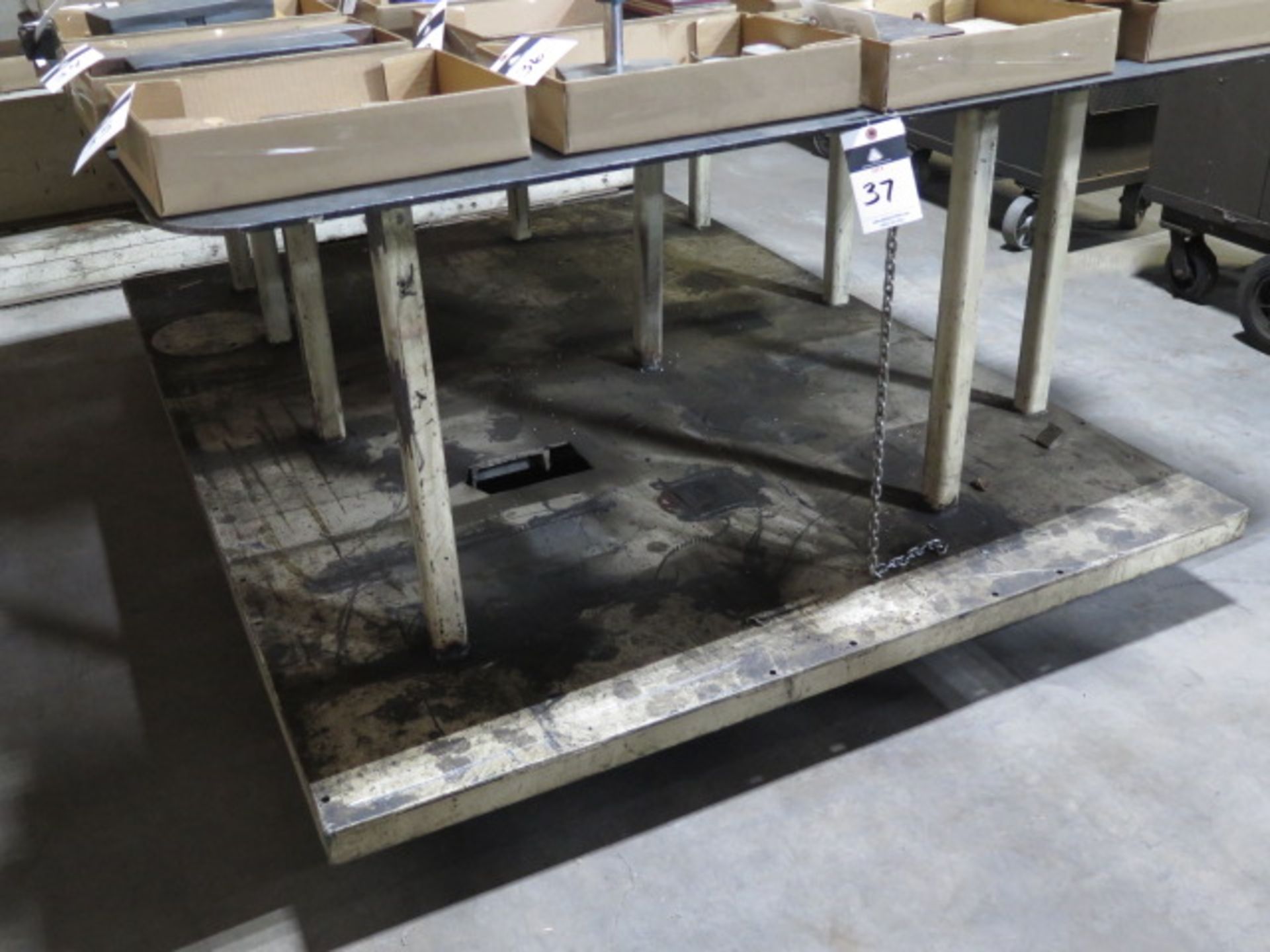 Rolling Steel Table