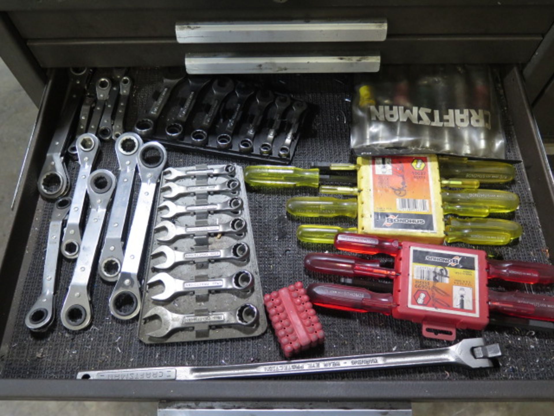 Kennedy Roll-A-Way Tool Box w/ Large Quantity of Hand Tools - Image 5 of 11