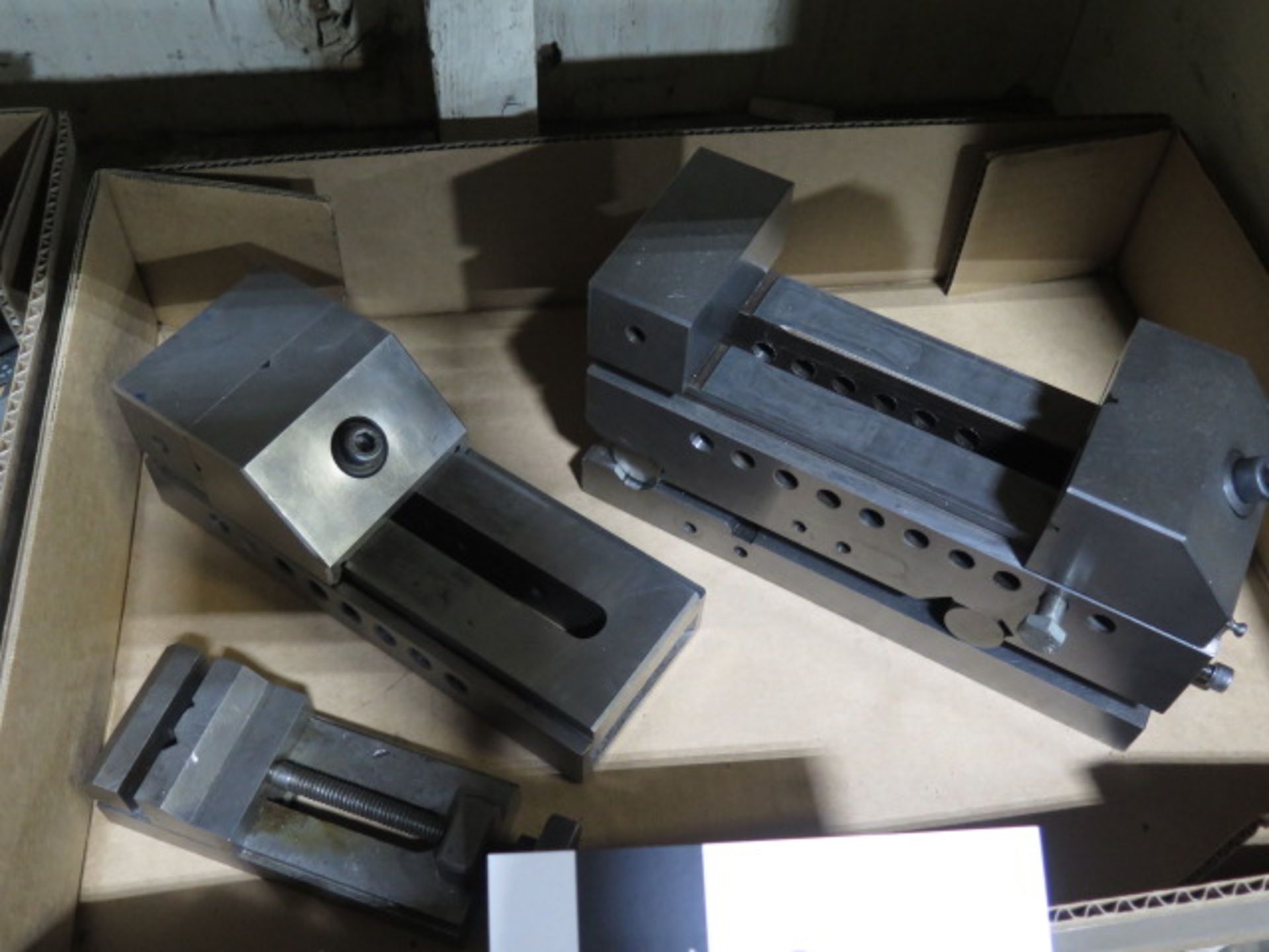 Precision Sine Vise and Machinists Vises (3) - Image 2 of 3