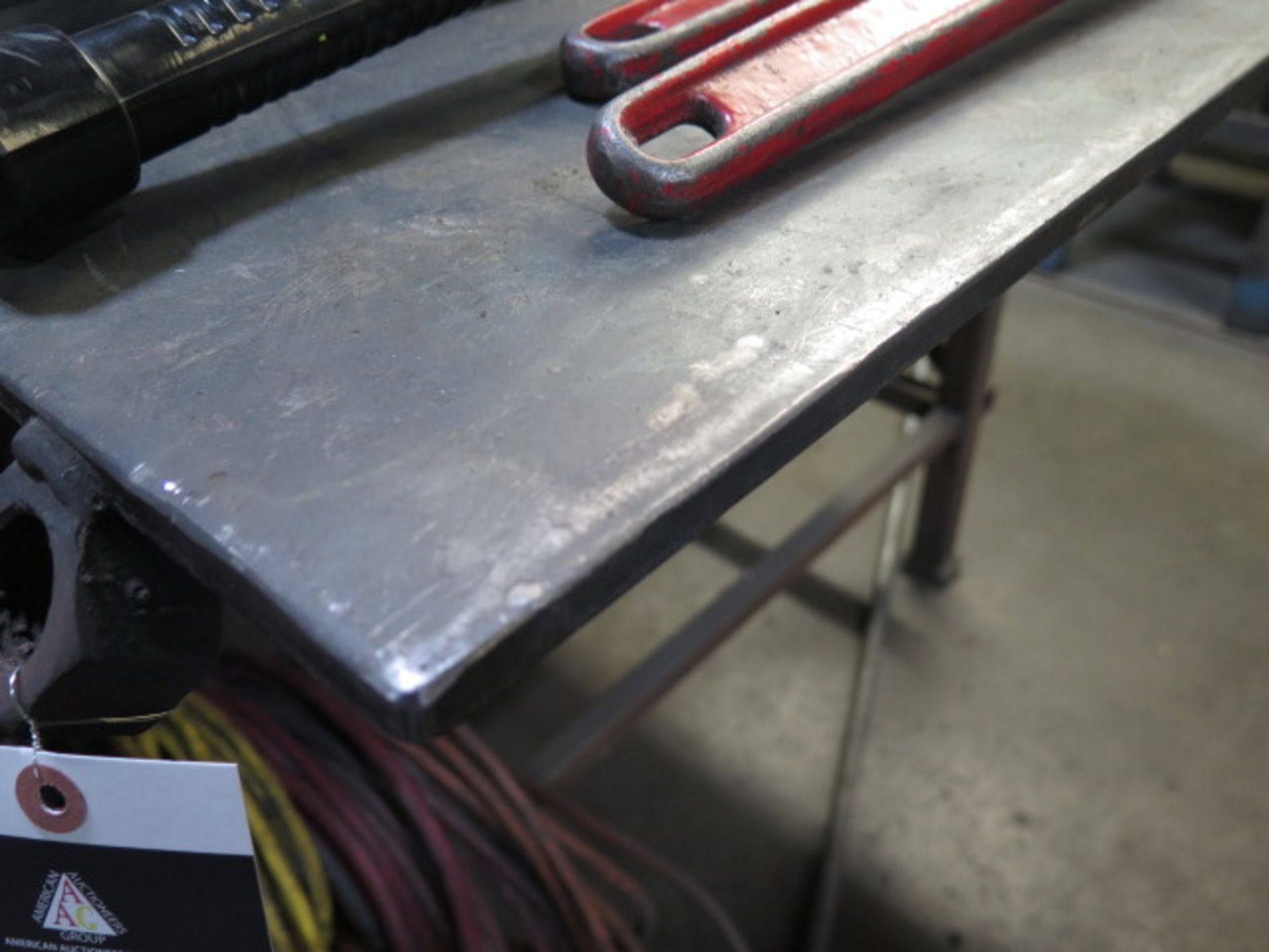 4' x 8' Steel Welding Table - Image 2 of 2