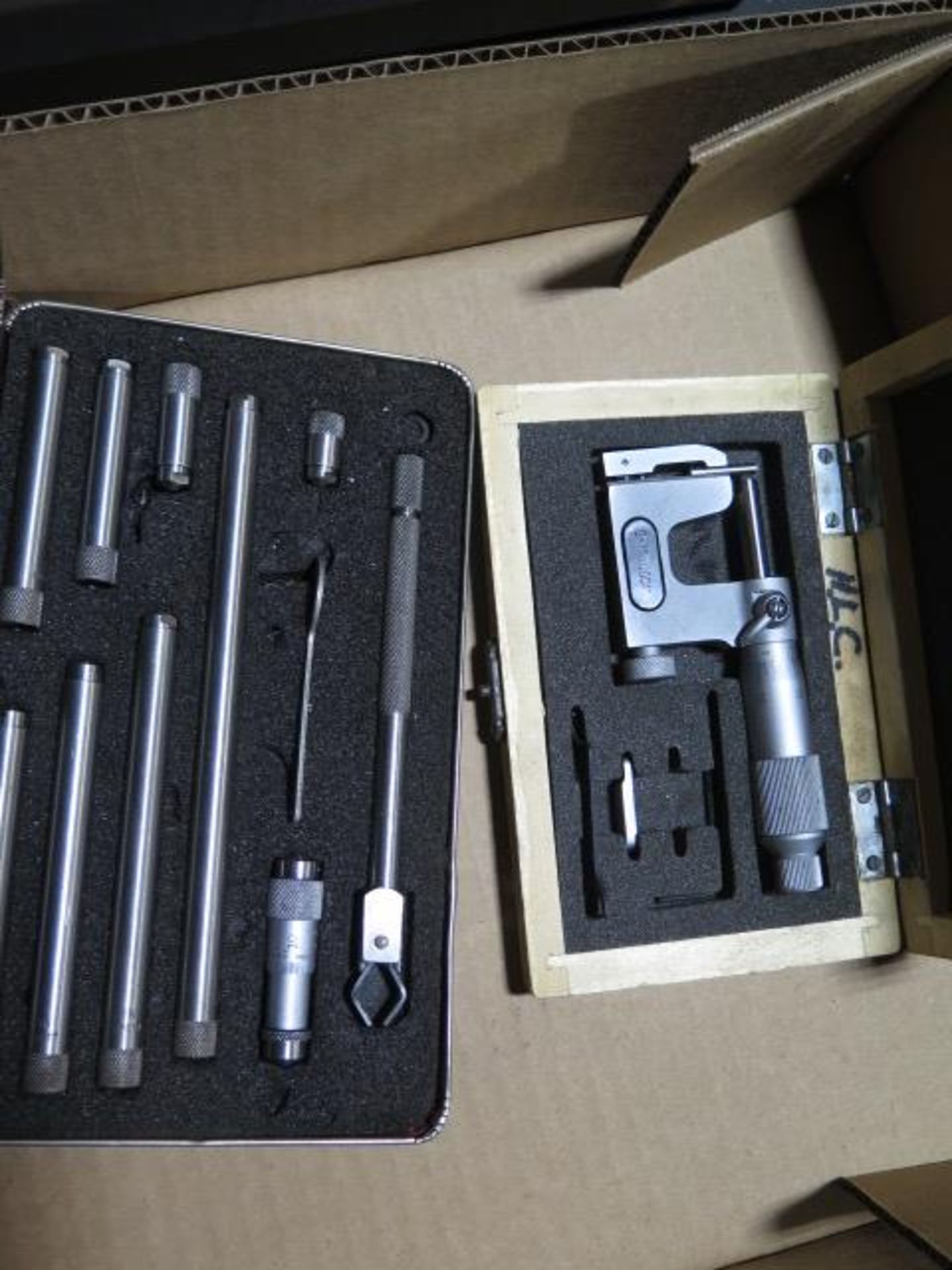 Mitutoyo Step Mic, Import Anvil Mic and Starrett ID Mic - Image 2 of 3