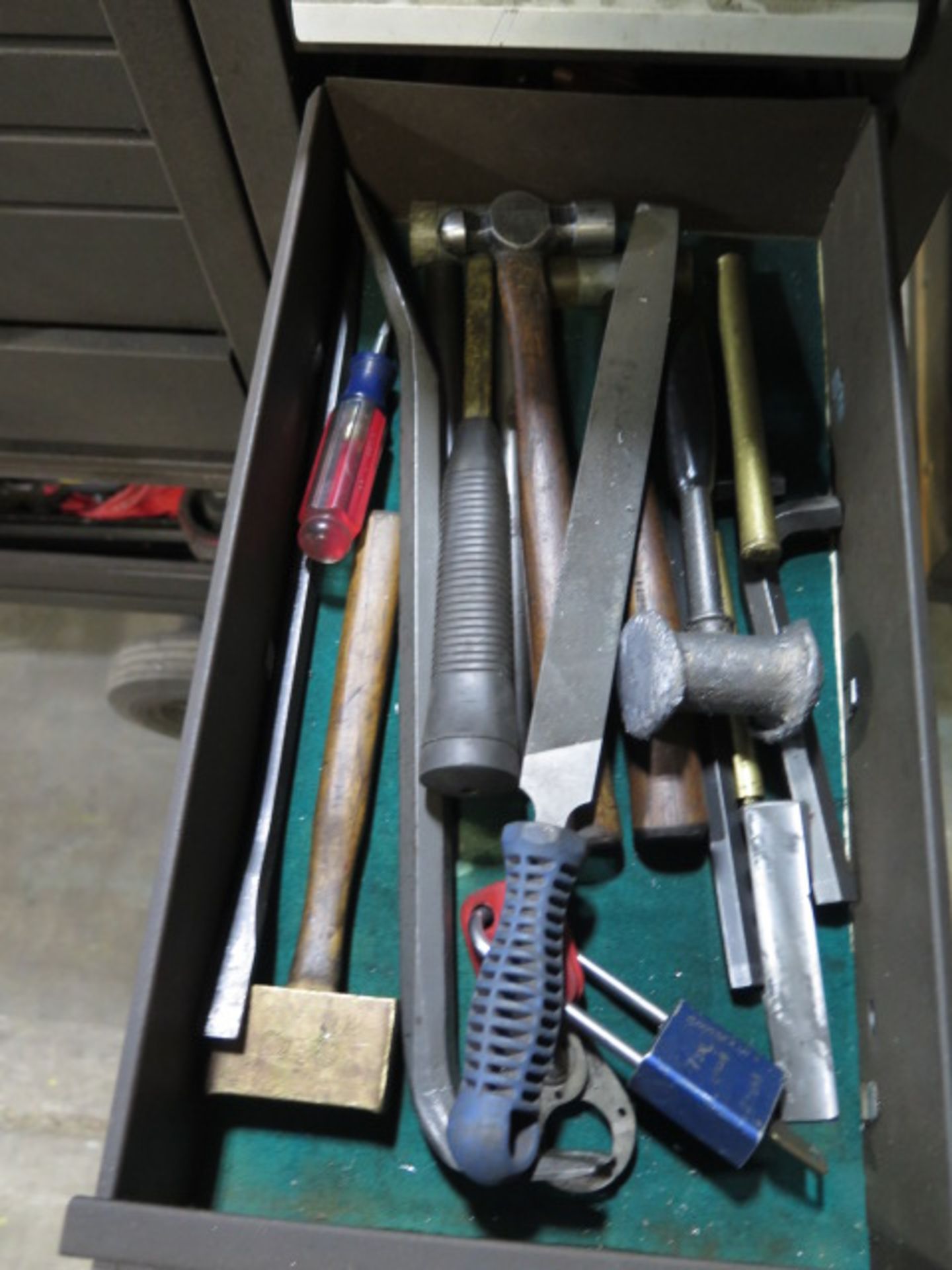 Kennedy Roll-A-Way Tool Box w/ Large Quantity of Hand Tools - Image 8 of 11