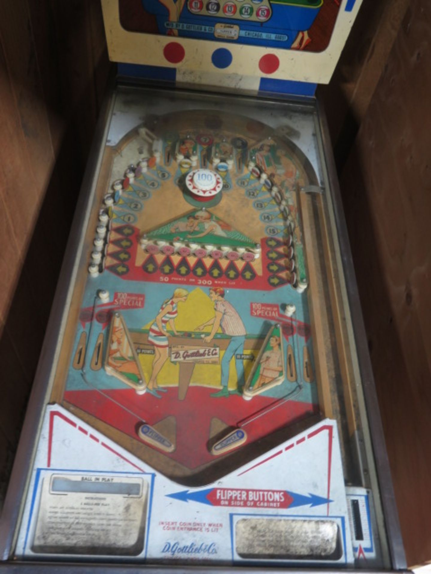 Target Pool Pin Ball Game - Image 2 of 4