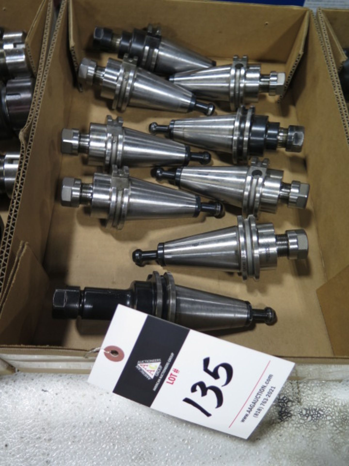 CAT-40 Taper Collet Chucks (9)