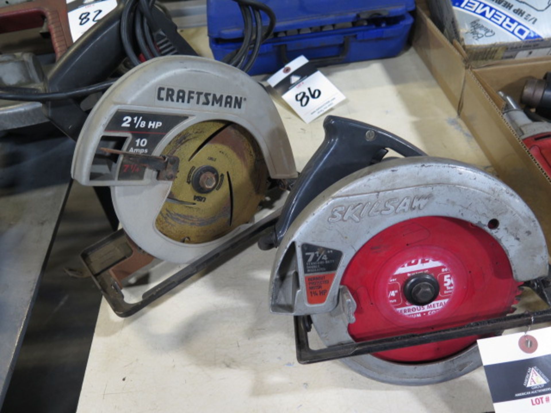 Skilsaw and Craftsman Electric Circular Saws (2) - Image 2 of 2