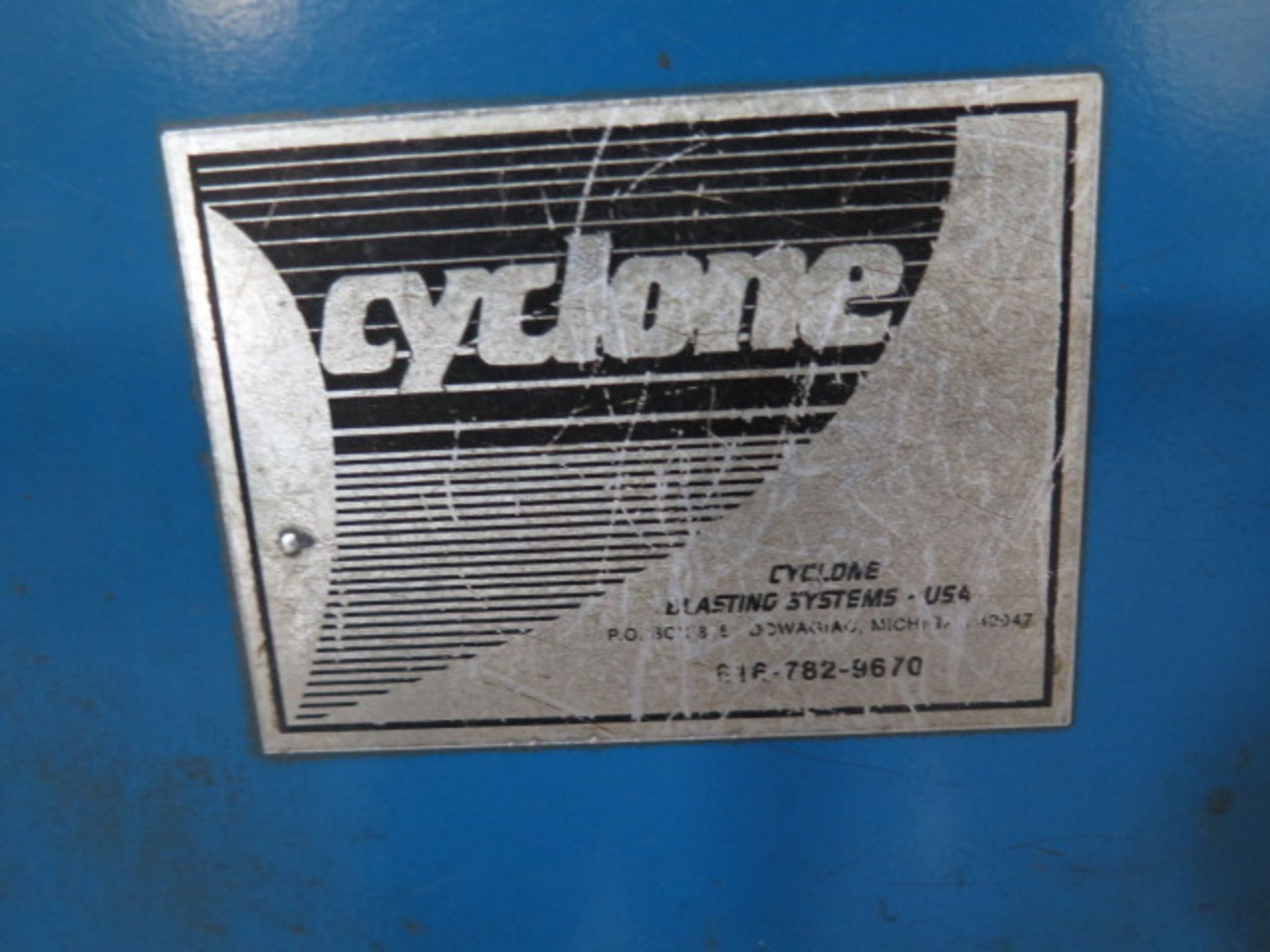 Cyclone Dry Blast Cabinet w/ Dust Collector - Image 3 of 3