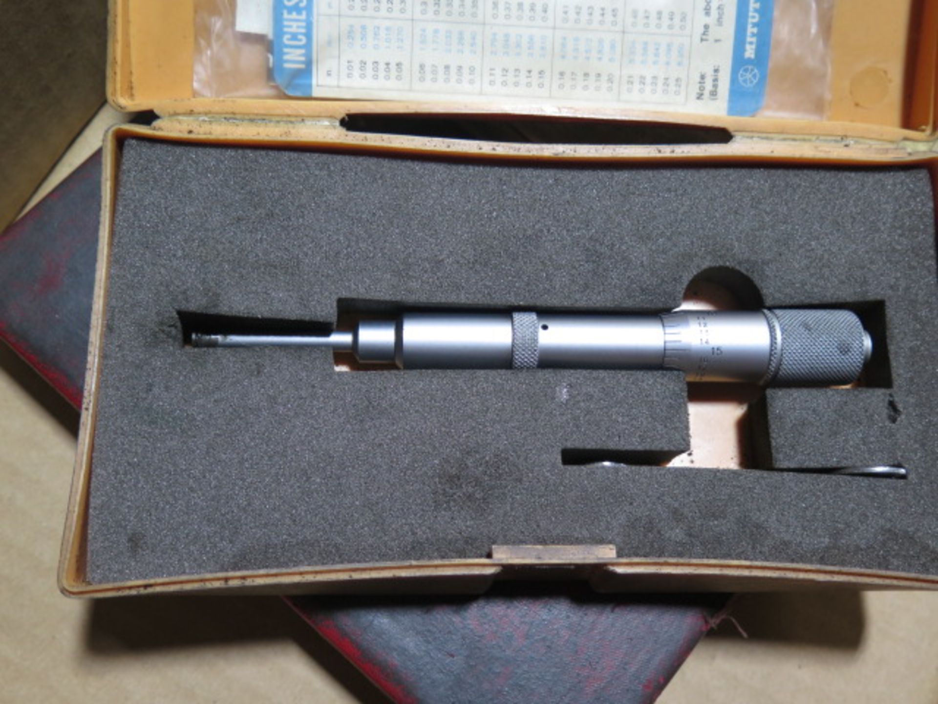 Mitutoyo Step Mic, Import Anvil Mic and Starrett ID Mic - Image 3 of 3