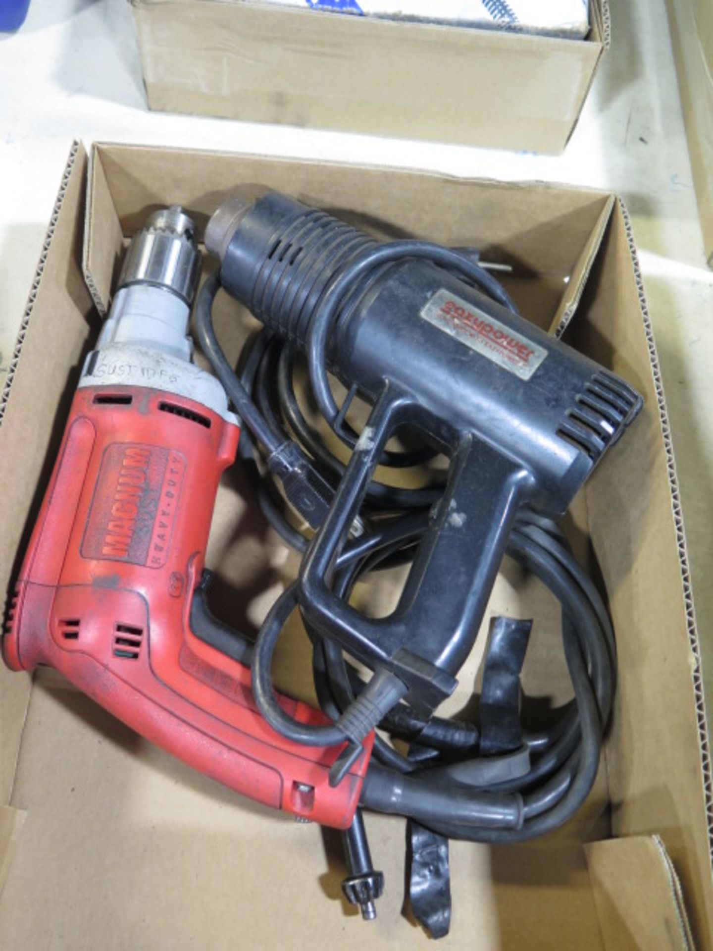 Electric Drill and Heat Gun - Image 2 of 2