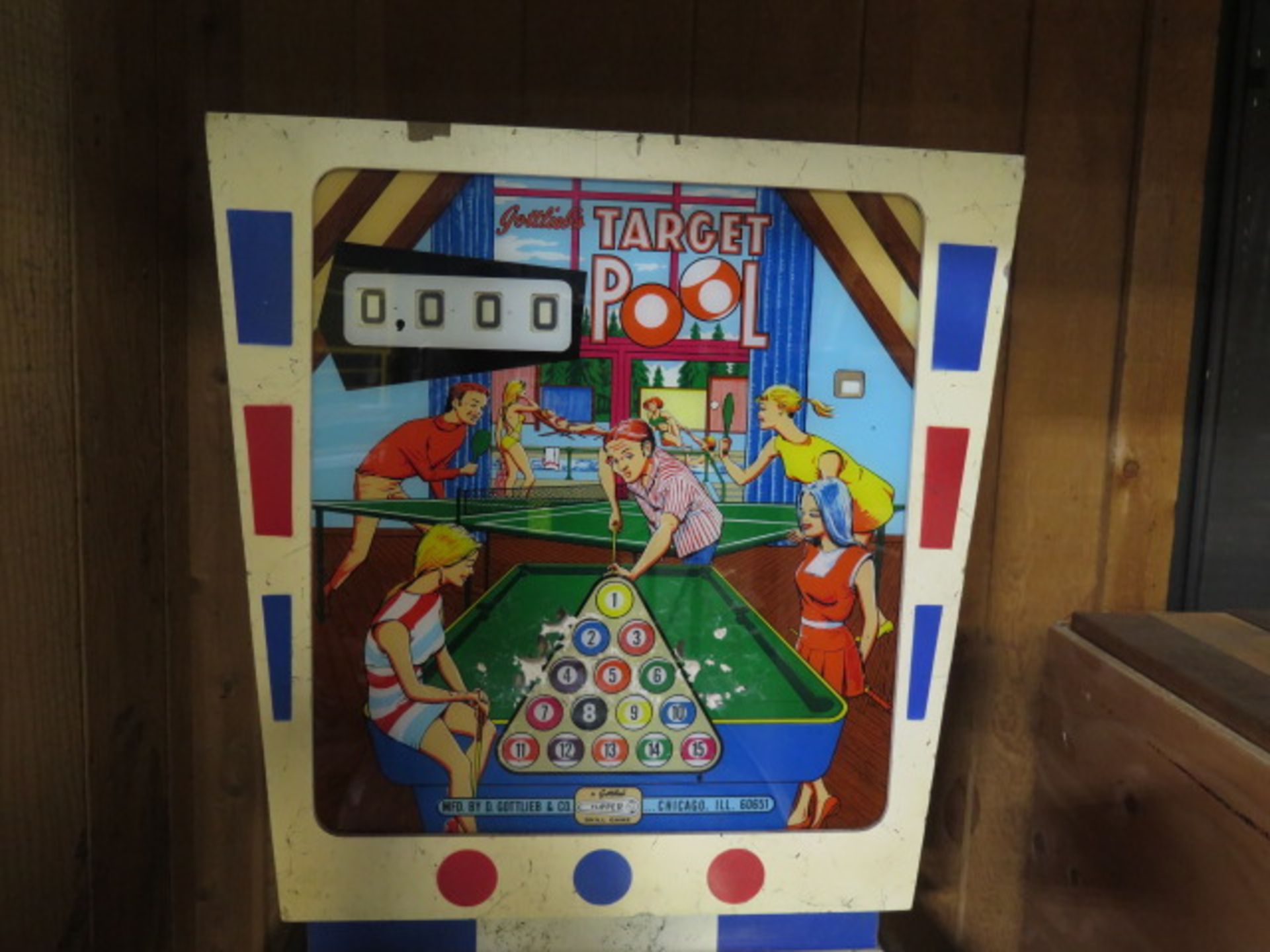 Target Pool Pin Ball Game - Image 3 of 4