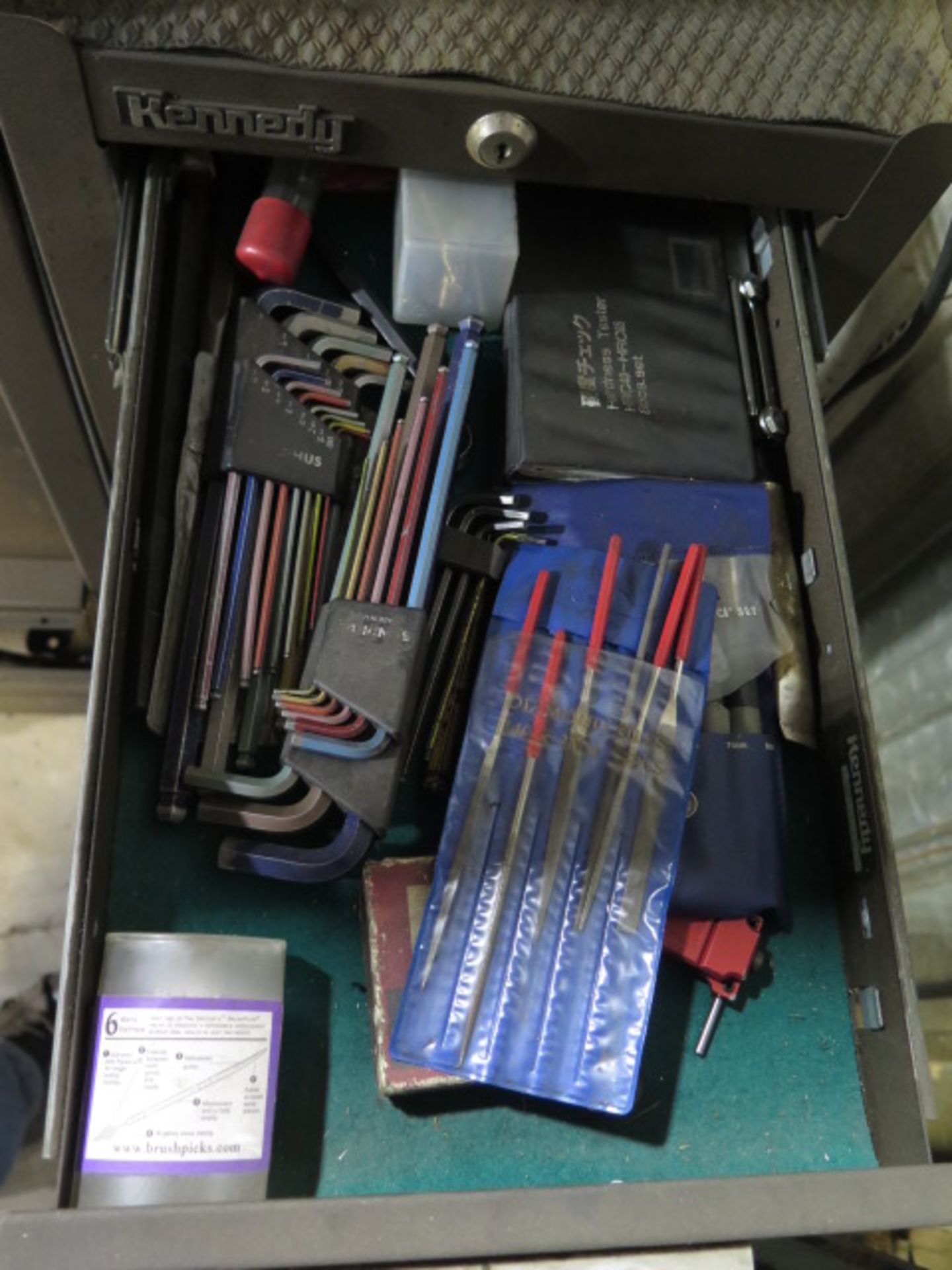 Kennedy Roll-A-Way Tool Box w/ Tools - Image 10 of 14