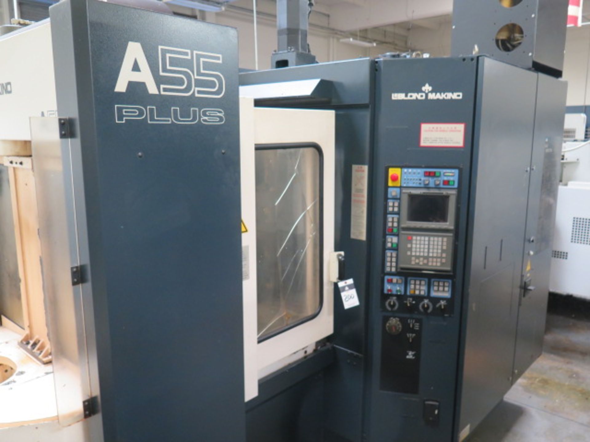 Makino A55 PLUS 4-Axis CNC Horizontal Machining Center s/n A93-442 w/ Makino Professional 3 - Image 2 of 14