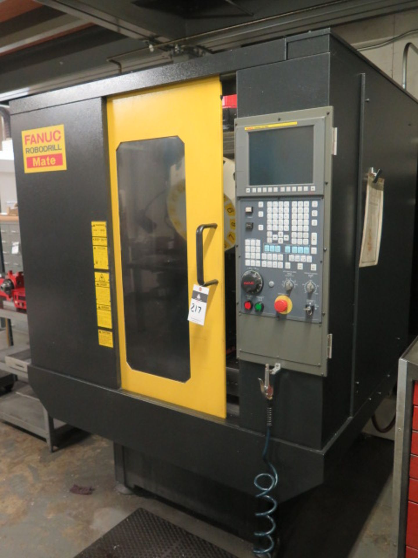 2006 Fanuc Robodrill MATE CNC Drilling Center s/n P068VN0039 w/ Fanuc Series 0i-MC Controls, 14- - Image 3 of 12