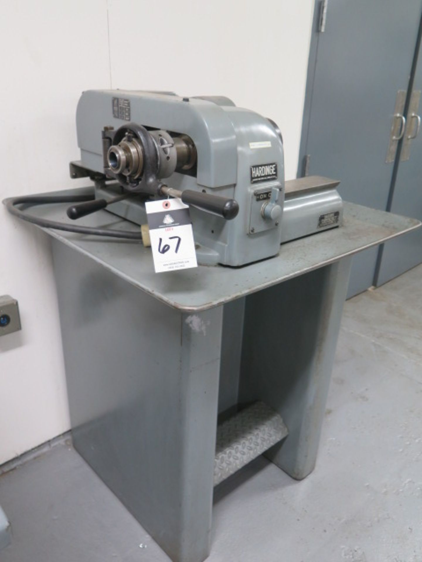 Hardinge HSL Speed Lathe s/n HSL-5C-2408 w/ 3-Speeds, 5C Collet Closer