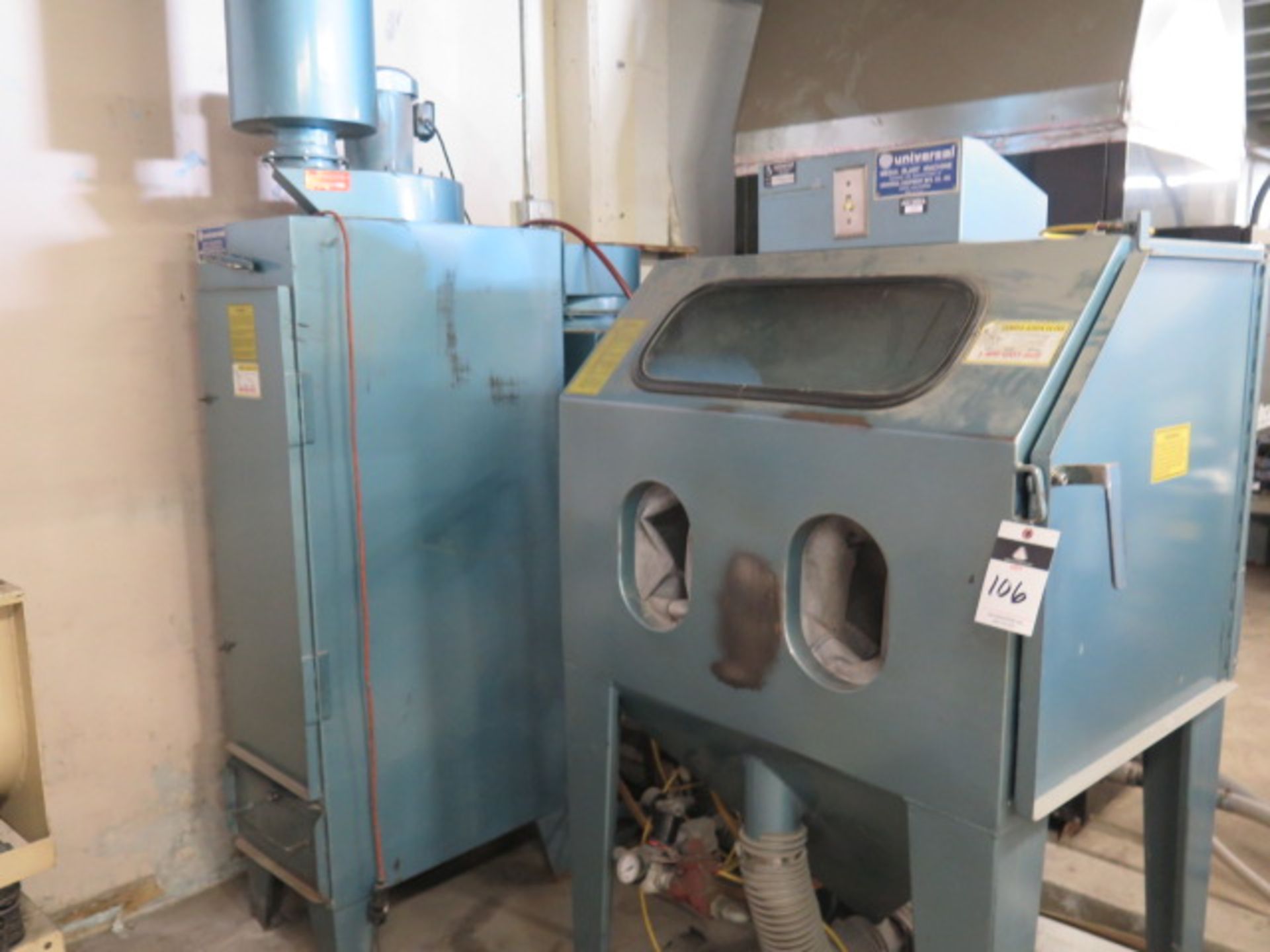 Universal Media Blast Machine w/ Dust Collector - Image 2 of 8