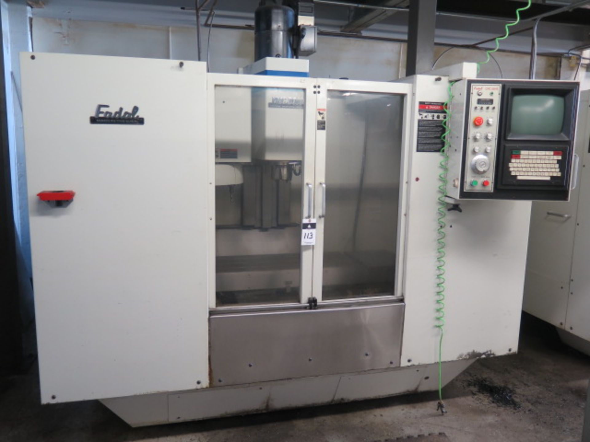 1995 Fadal VMC3016 CNC Vertical Machining Center s/n 9508436 w/ Fadal CNC88HS Controls, 21-Station