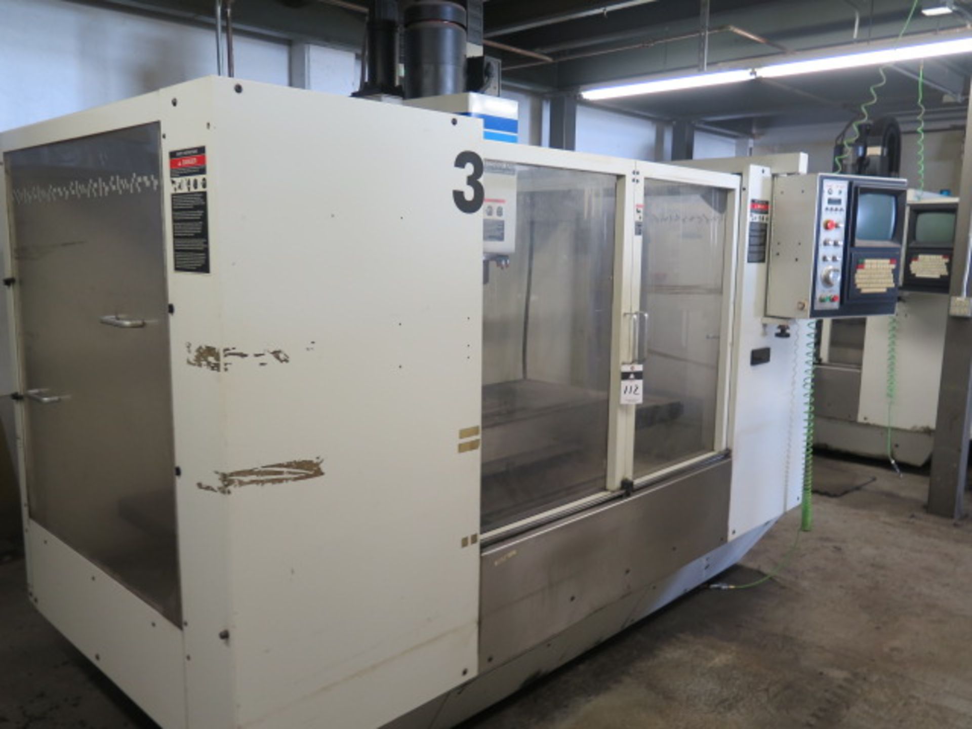 1996 Fadal VMC4020AHT CNC Vertical Machining Center s/n 9610472 w/ Fadal CNC88HS Controls, 21- - Image 2 of 12