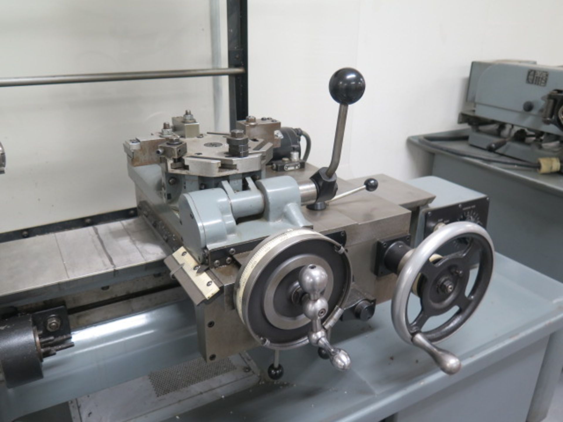 Hardinge HC Hand Chucker s/n HC-6724-T w/ 8-Station Turret, 125-3000 RPM, 5C Collet Closer, Power - Image 4 of 9