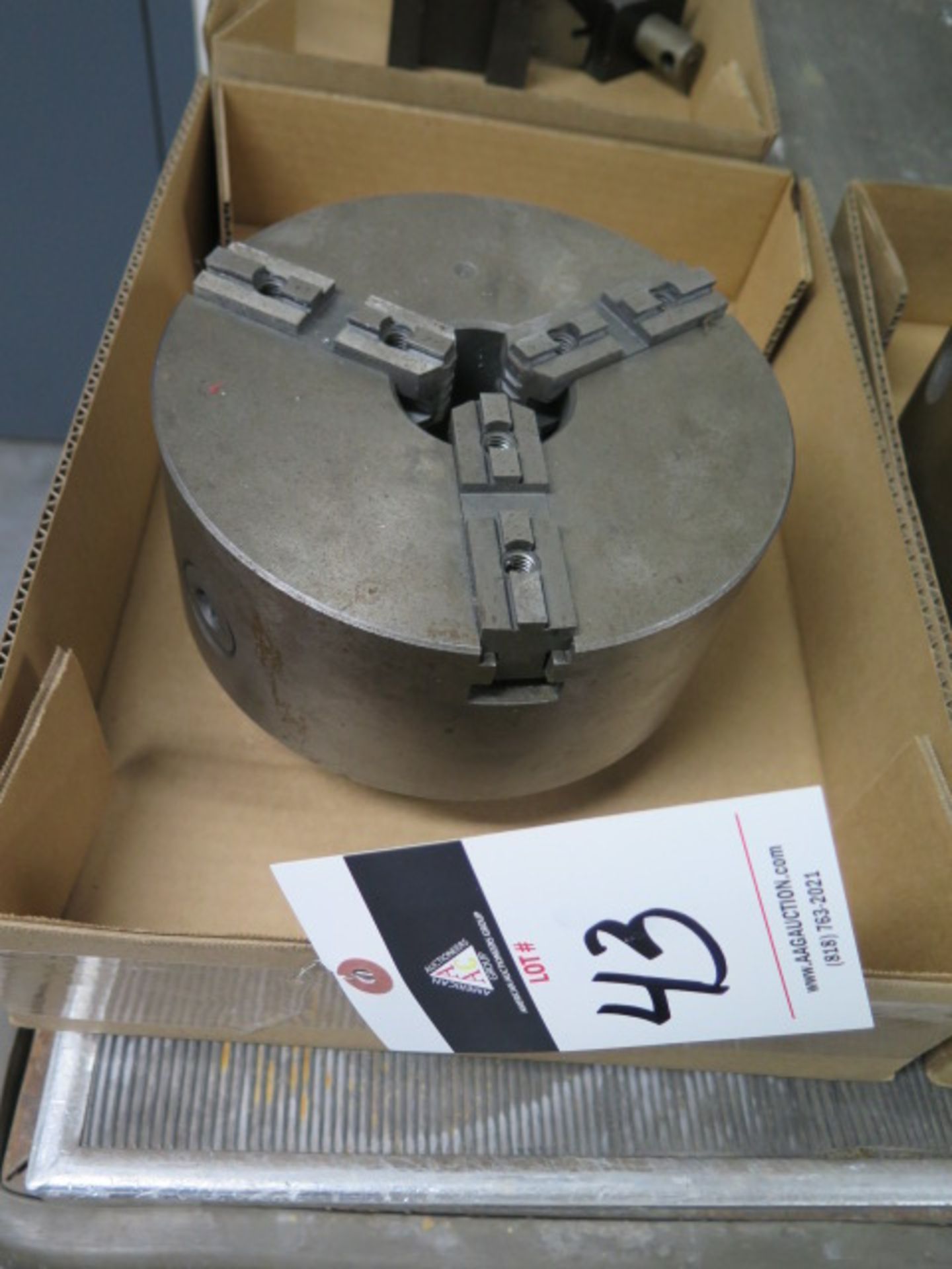 8" 3-Jaw Chuck