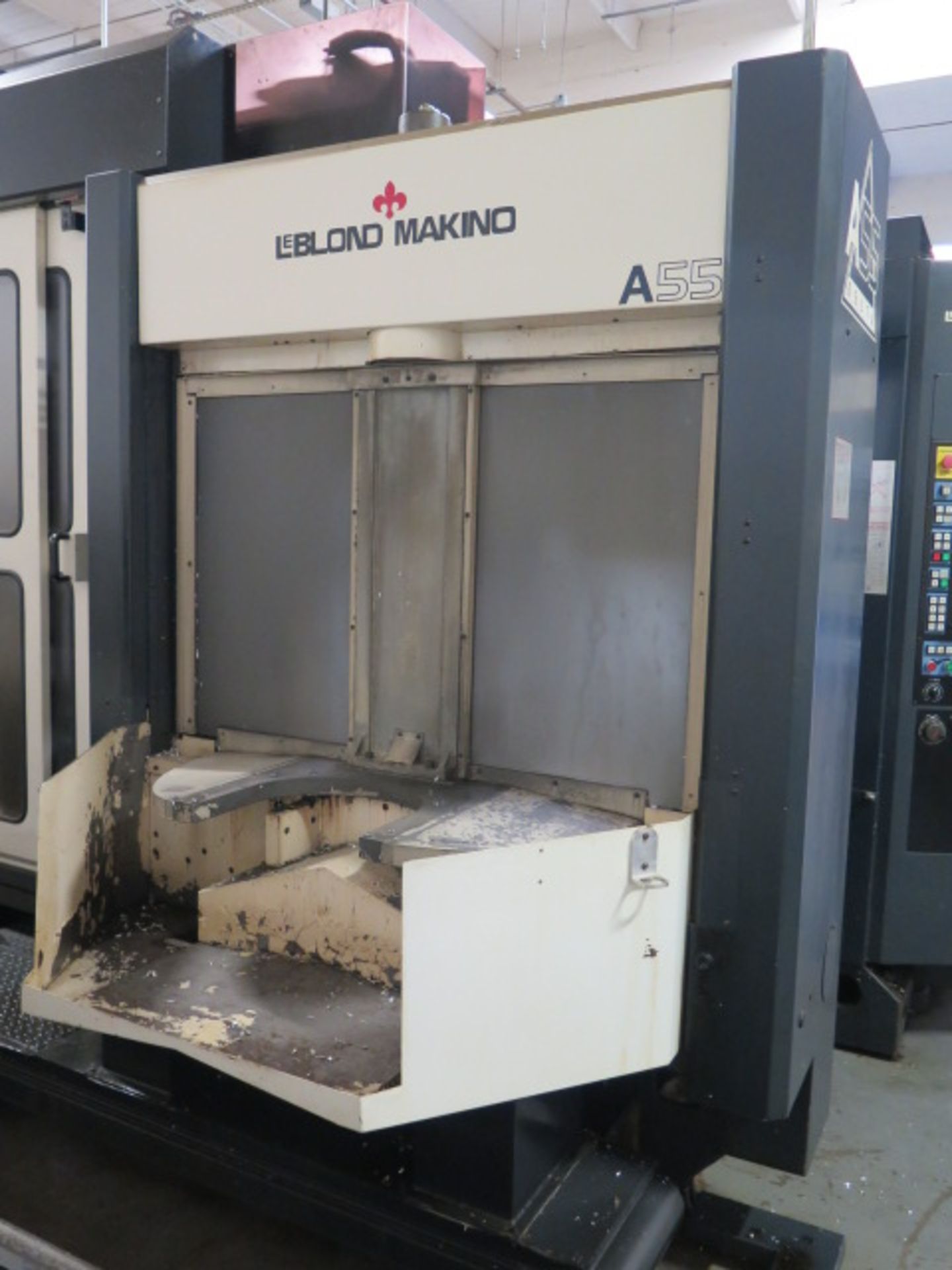 Makino A55 Delta 4-Axis CNC Horizontal Machining Center s/n LM-481 w/ Makino Professional 3 - Image 8 of 15