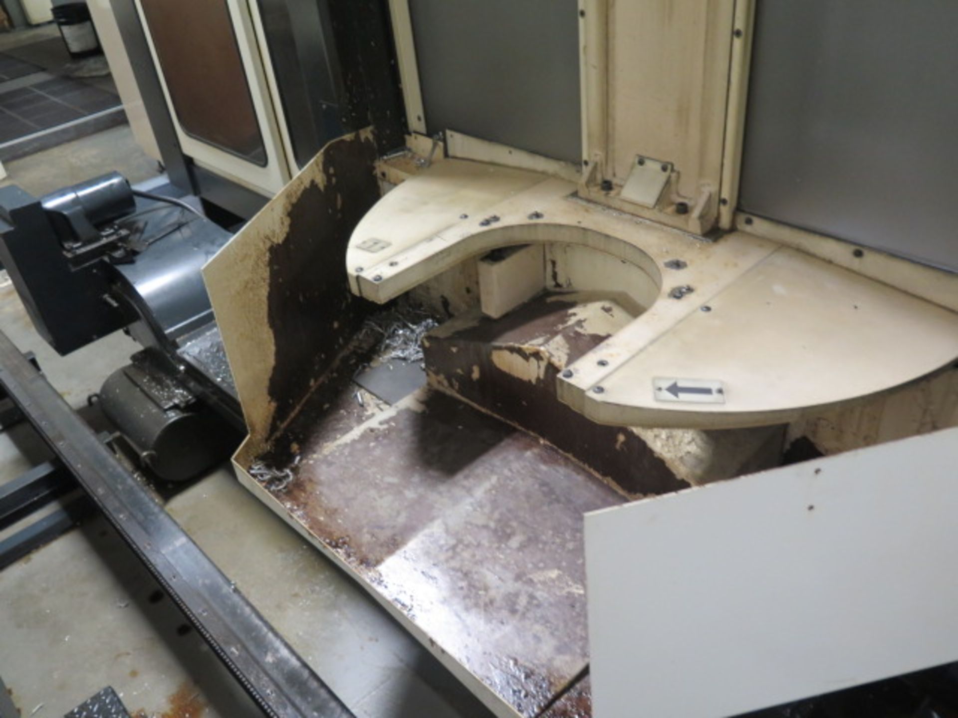 Makino A55 Delta 4-Axis CNC Horizontal Machining Center s/n M-556 w/ Makino Professional 3 Controls, - Image 8 of 17