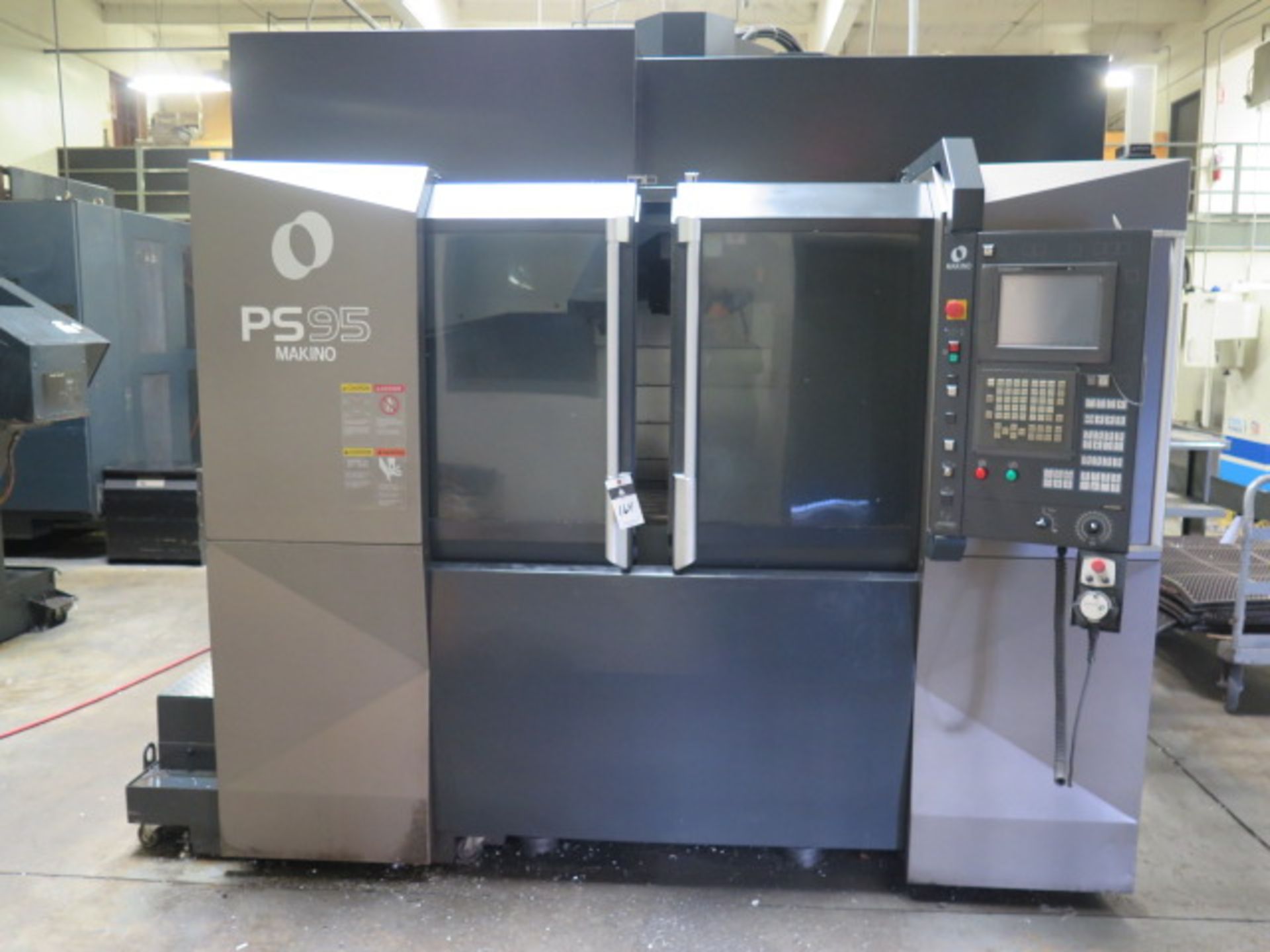 2012 Makino PS95 CNC Vertical Machining Center s/n U130541 w/ Makino Professional 3 Controls, 30-