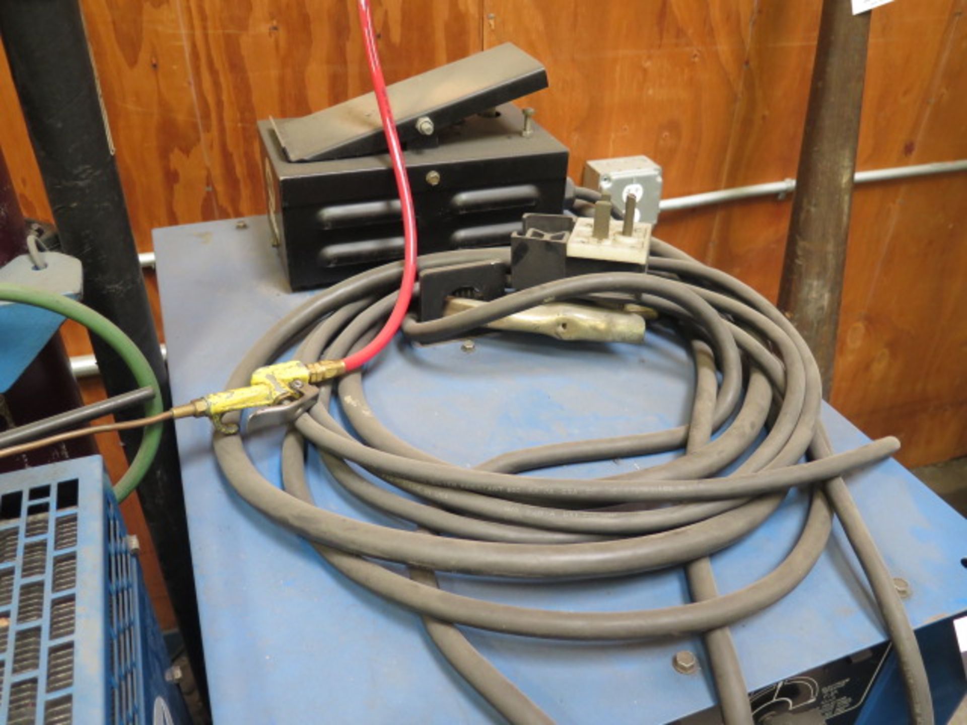 Miller Syncrowave 250 CC-AC/DC Arc Welding Power Source s/n KD474664 w/ Miller Coolmate 1A Cooling - Image 3 of 7