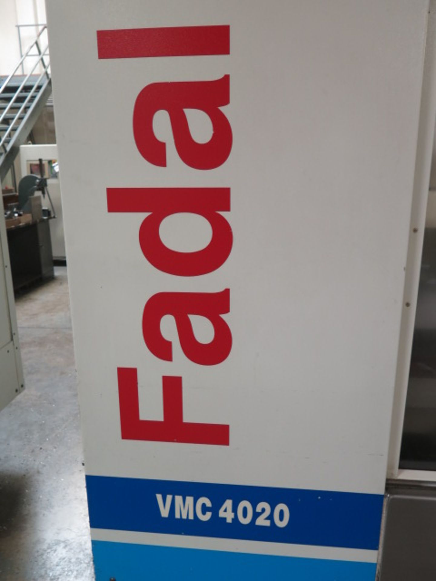 2000 Fadal VMC4020HT CNC Vertical Machining Center s/n 012000091236 w/ Fadal Multi Processor CNC - Image 10 of 12