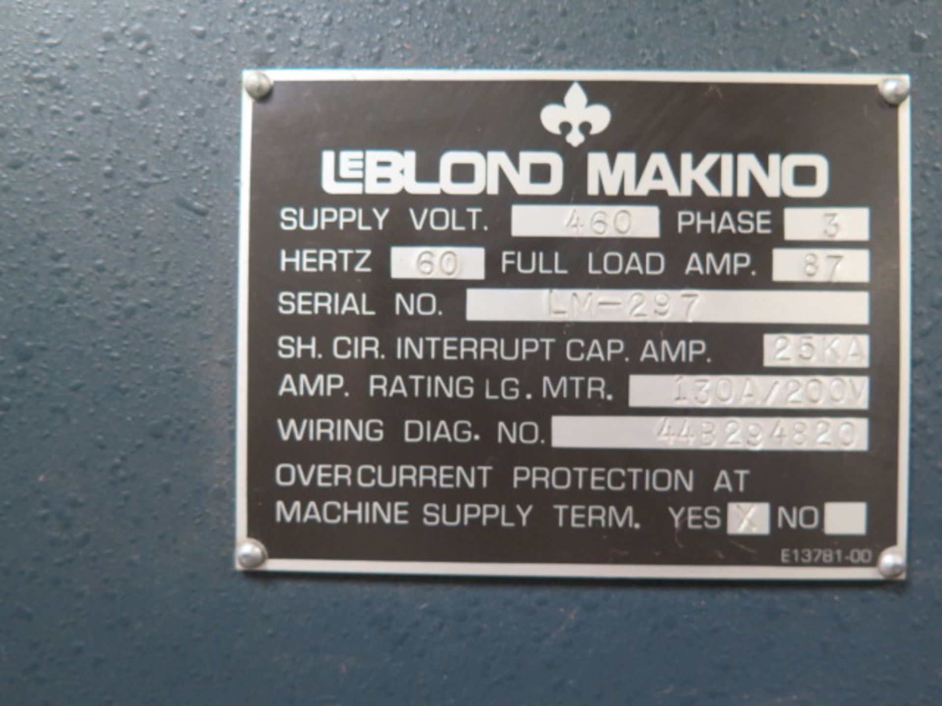 Makino A55 PLUS 4-Axis CNC Horizontal Machining Center s/n LM-0297 w/ Makino Professional 3 - Image 14 of 15