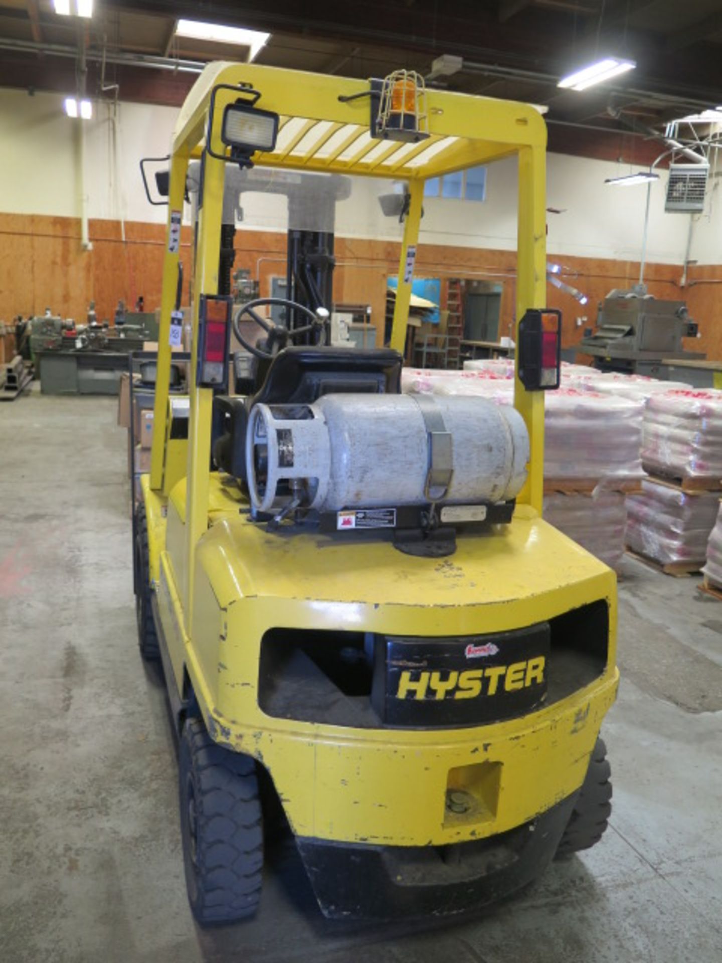 Hyster H50XM 5000 Lb Cap LPG Forklift s/n D177B34178Z w/ 3-Stage Mast, 185” Lift Height, Monotrol - Image 6 of 11